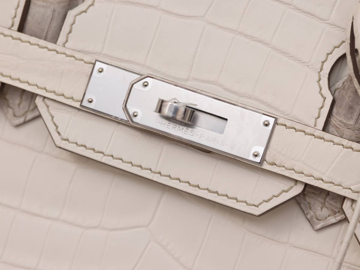 Shebag Hermes Birkin 30 Himalaya cocrodile leather bag review(Dec 2025 updated)-Best Quality designer Bag Review, and online shopping, designer bag ru