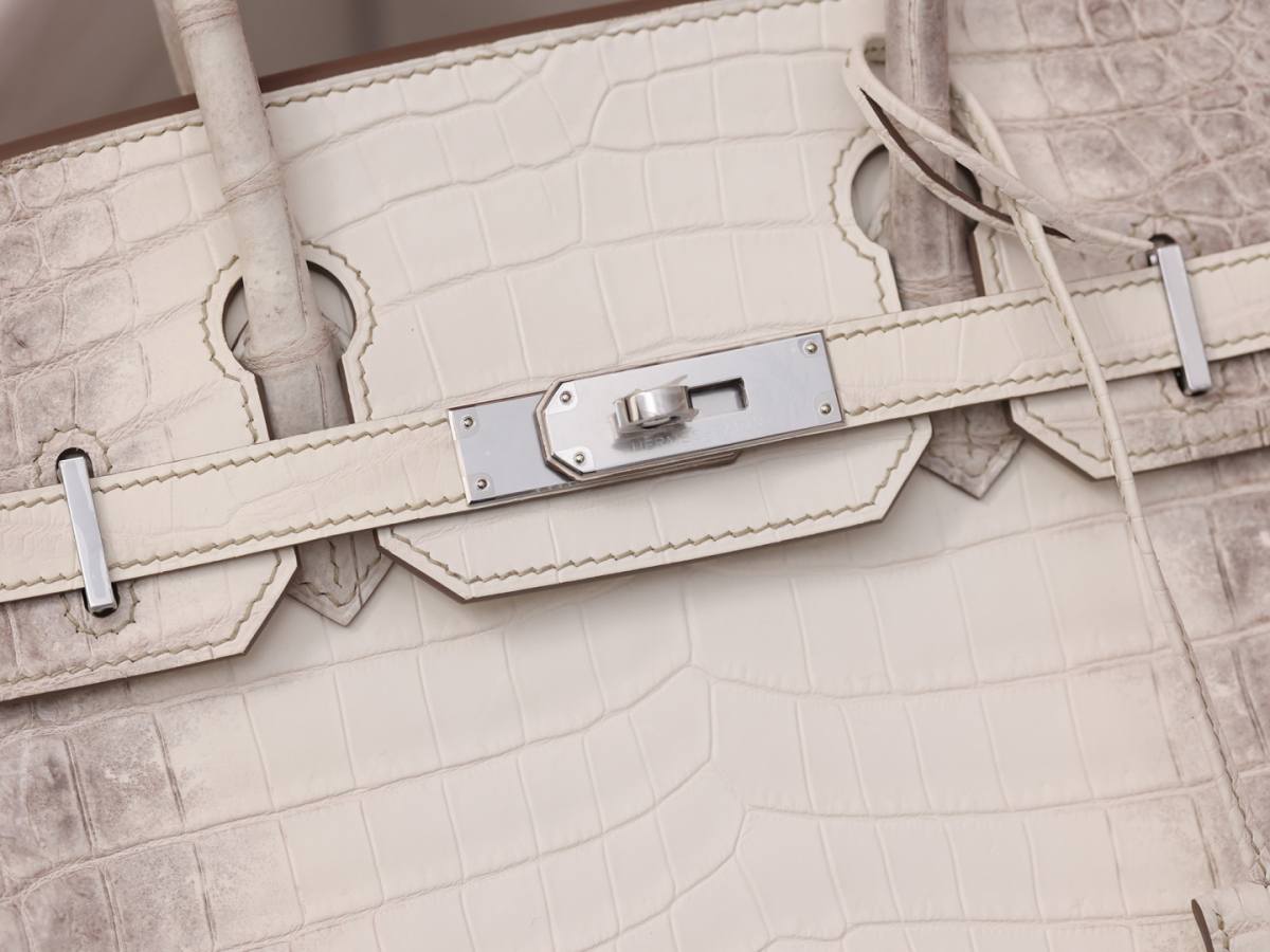 Shebag Hermes Birkin 30 Himalaya cocrodile leather bag review(Dec 2025 updated)-Best Quality designer Bag Review, and online shopping, designer bag ru