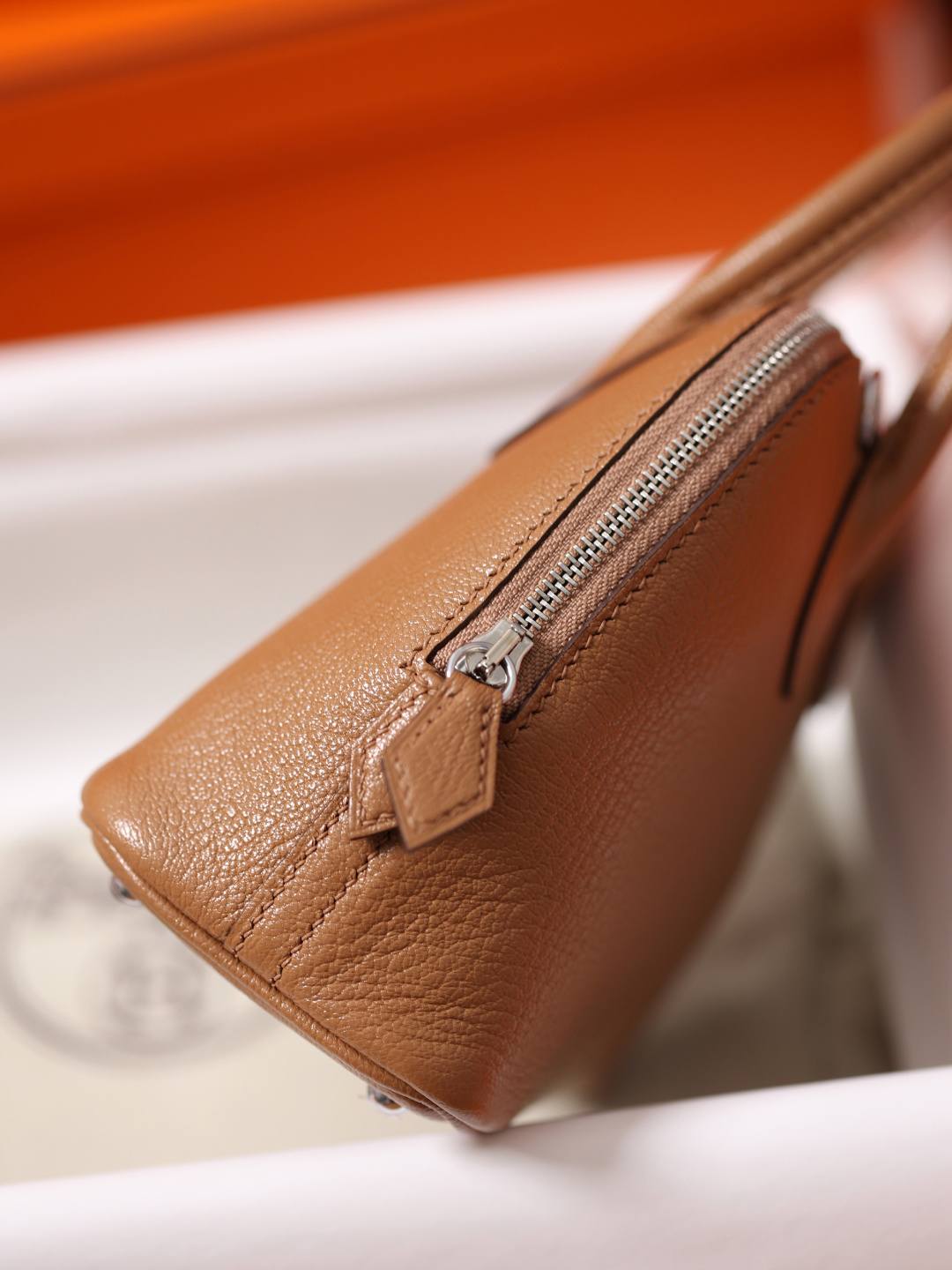 Shebag handmade Hermes Bolide 19 bag in Goatskin Quebracho color(Dec 2025 updated)-Best Quality designer Bag Review, and online shopping, designer bag ru