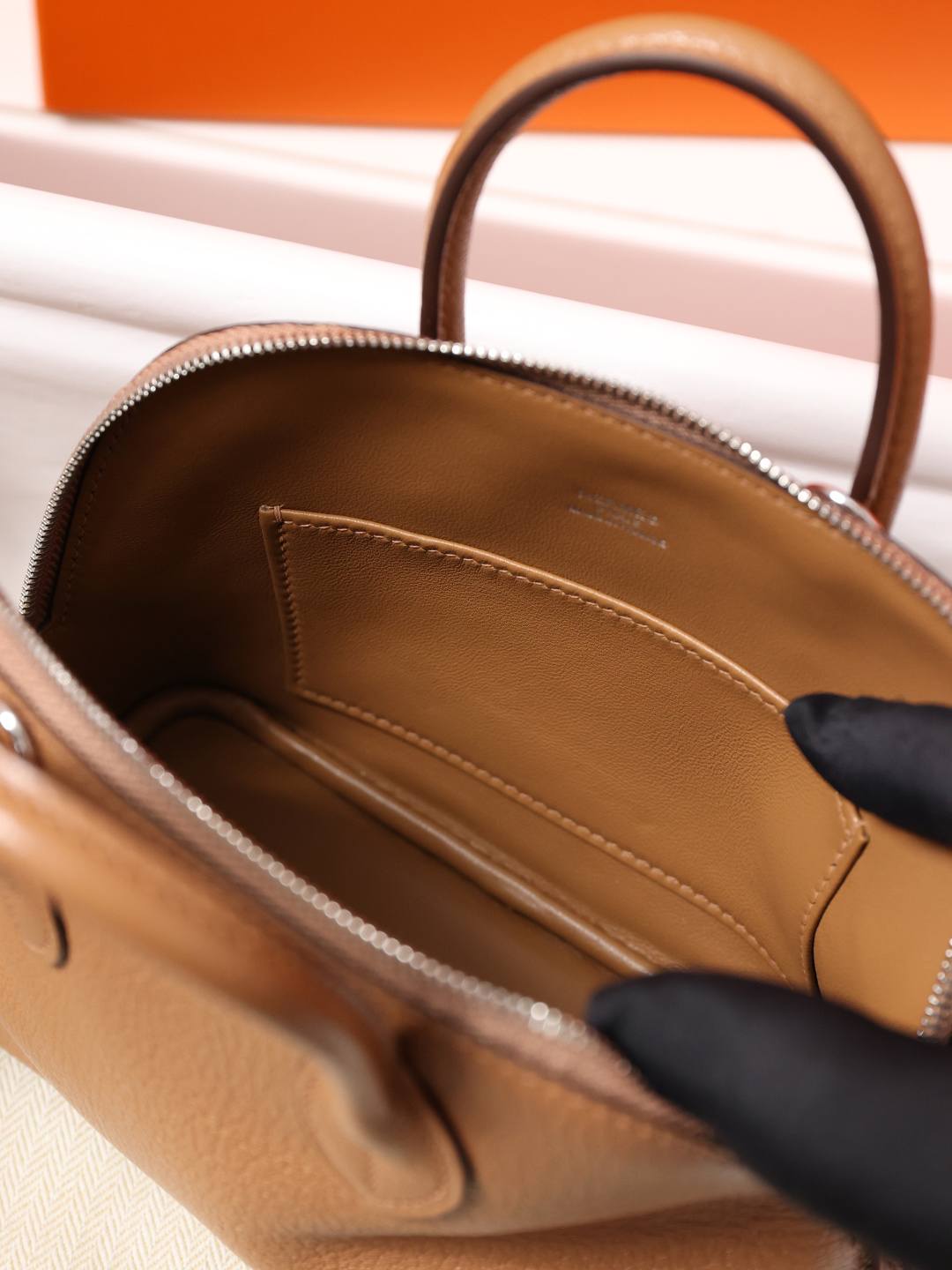 Shebag handmade Hermes Bolide 19 bag in Goatskin Quebracho color(Dec 2025 updated)-Best Quality designer Bag Review, and online shopping, designer bag ru