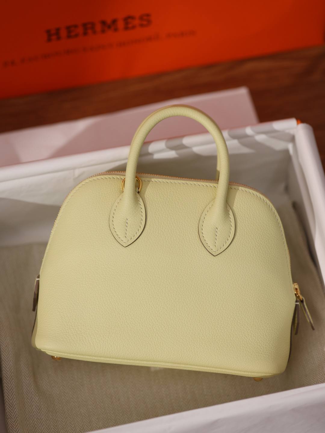 Shebag handmade Hermes Bolide 19 in Jaune Milton I8 color bag review(Jan 2026 updated)-Best Quality designer Bag Review, and online shopping, designer bag ru
