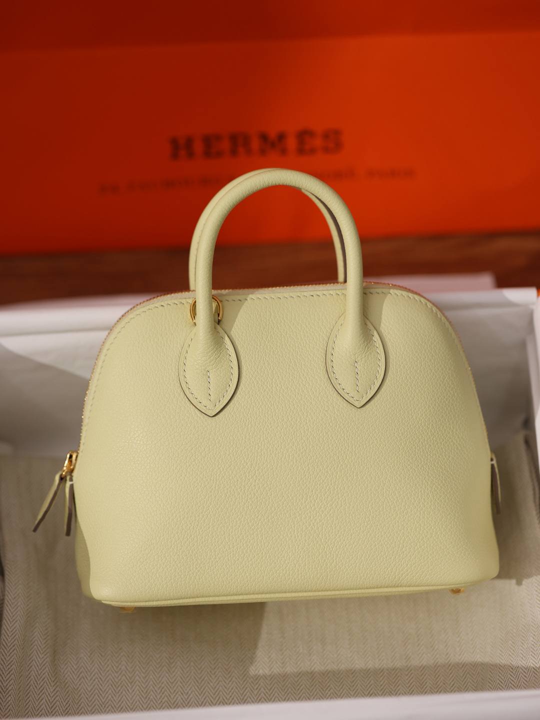 Shebag handmade Hermes Bolide 19 in Jaune Milton I8 color bag review(Jan 2026 updated)-Best Quality designer Bag Review, and online shopping, designer bag ru