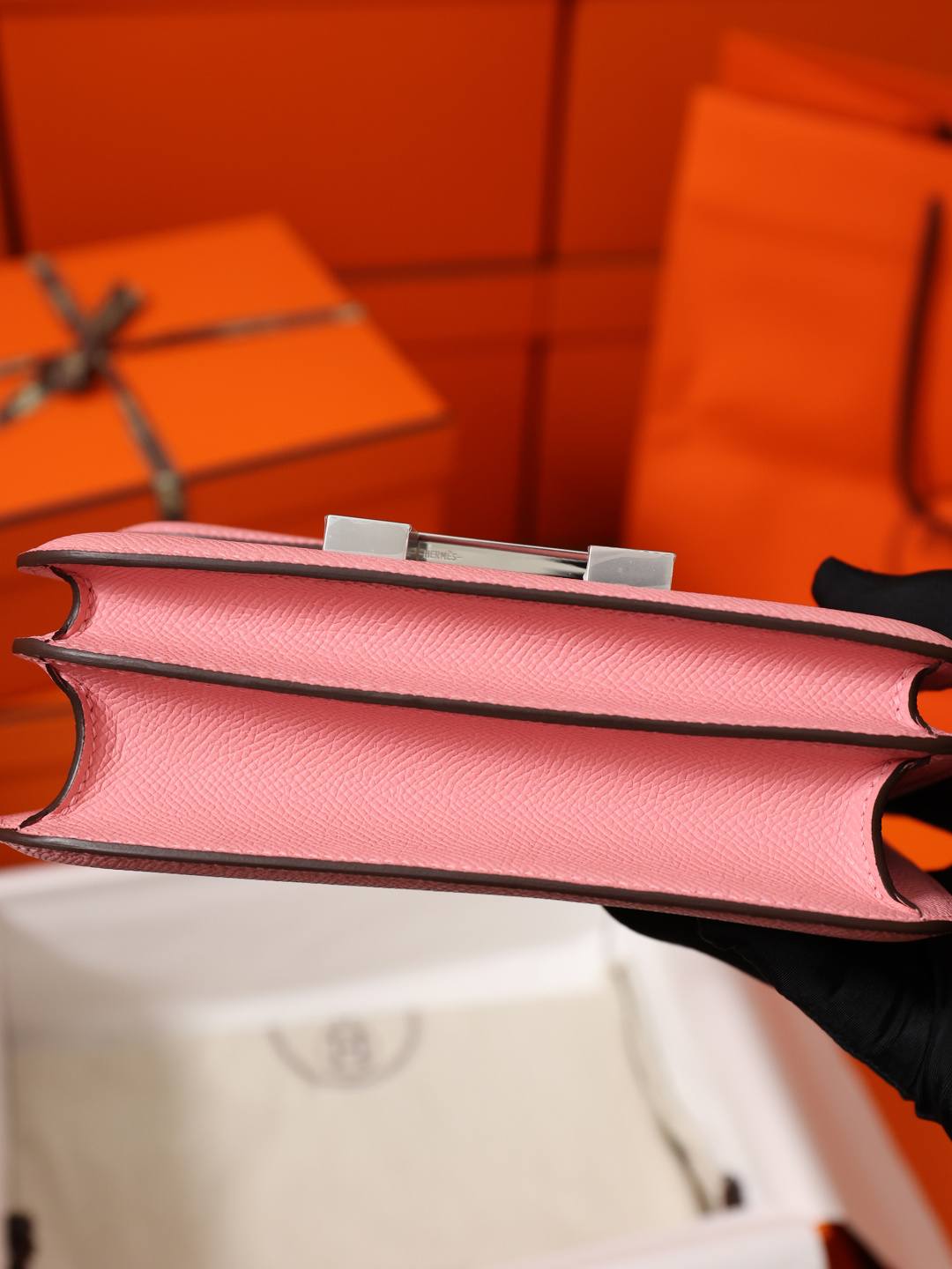 Shebag Handmade Hermes Constance 19 in Epsom pink bag review(Jan 2026 updated)-Best Quality designer Bag Review, and online shopping, designer bag ru