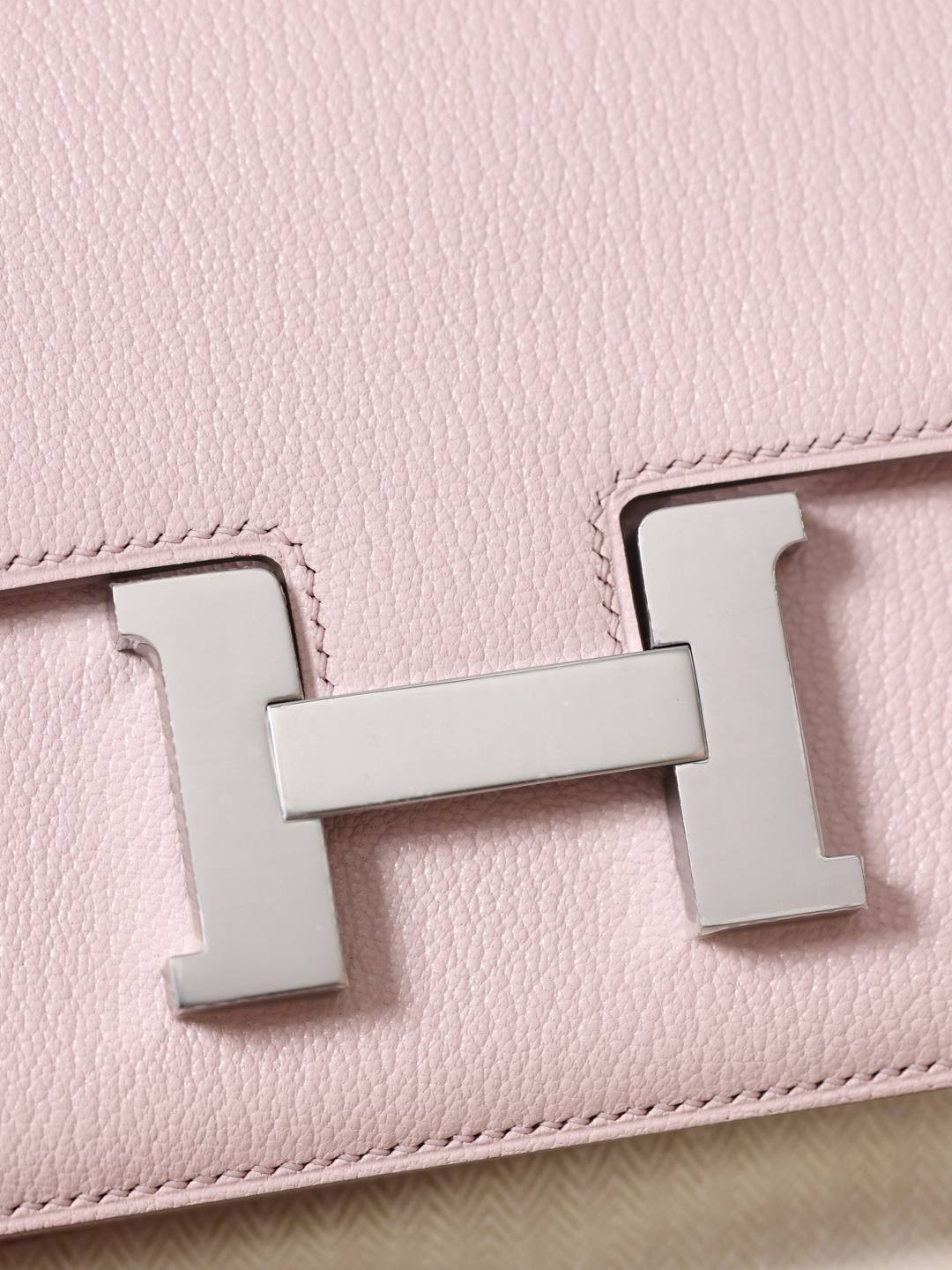Shebag handmade Hermes Constance 19 Chèvre goatskin Rose Sakura Mauve bag review(Jan 2026 updated)-Best Quality designer Bag Review, and online shopping, designer bag ru
