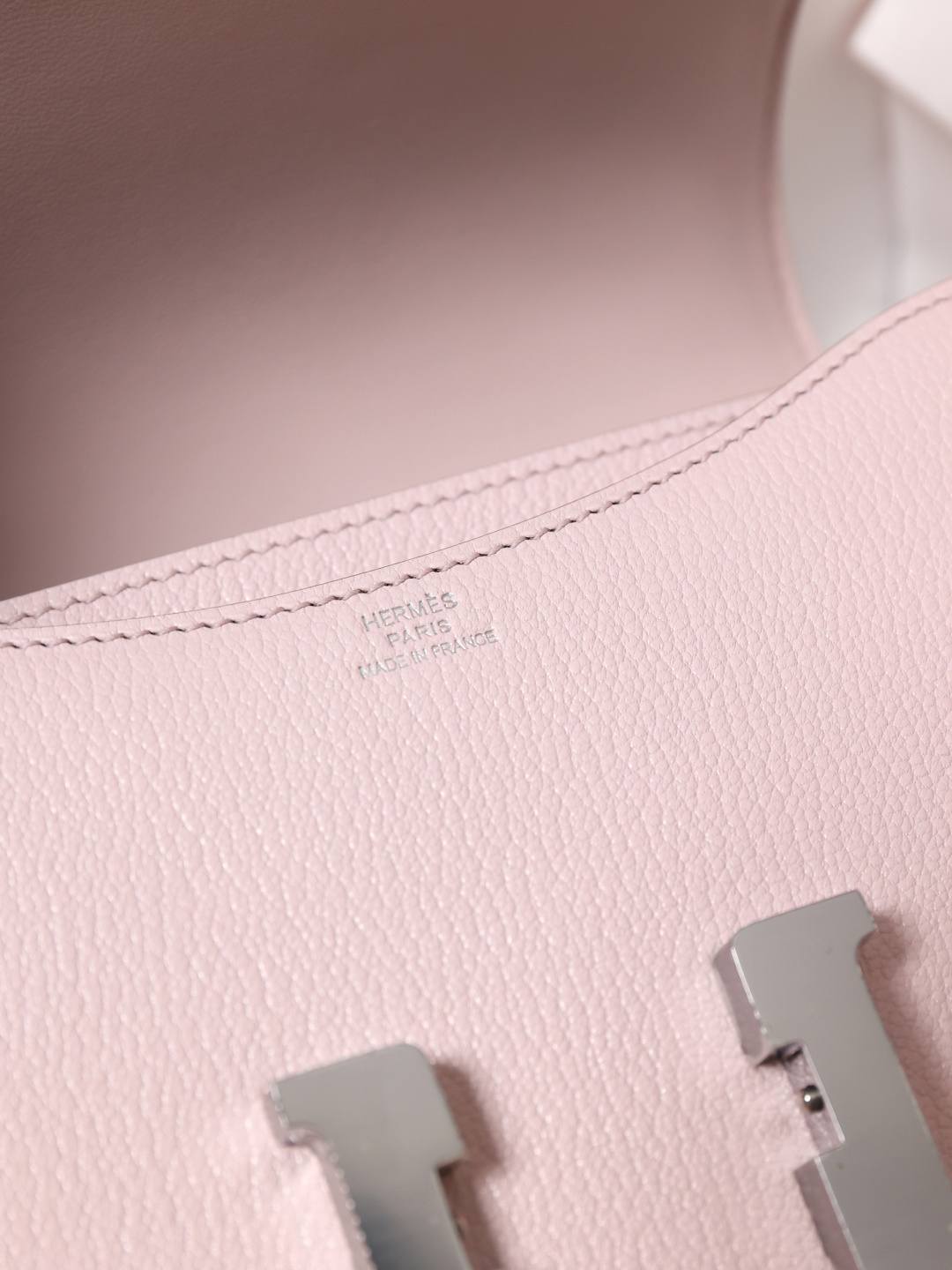Shebag handmade Hermes Constance 19 Chèvre goatskin Rose Sakura Mauve bag review(Jan 2026 updated)-Best Quality designer Bag Review, and online shopping, designer bag ru
