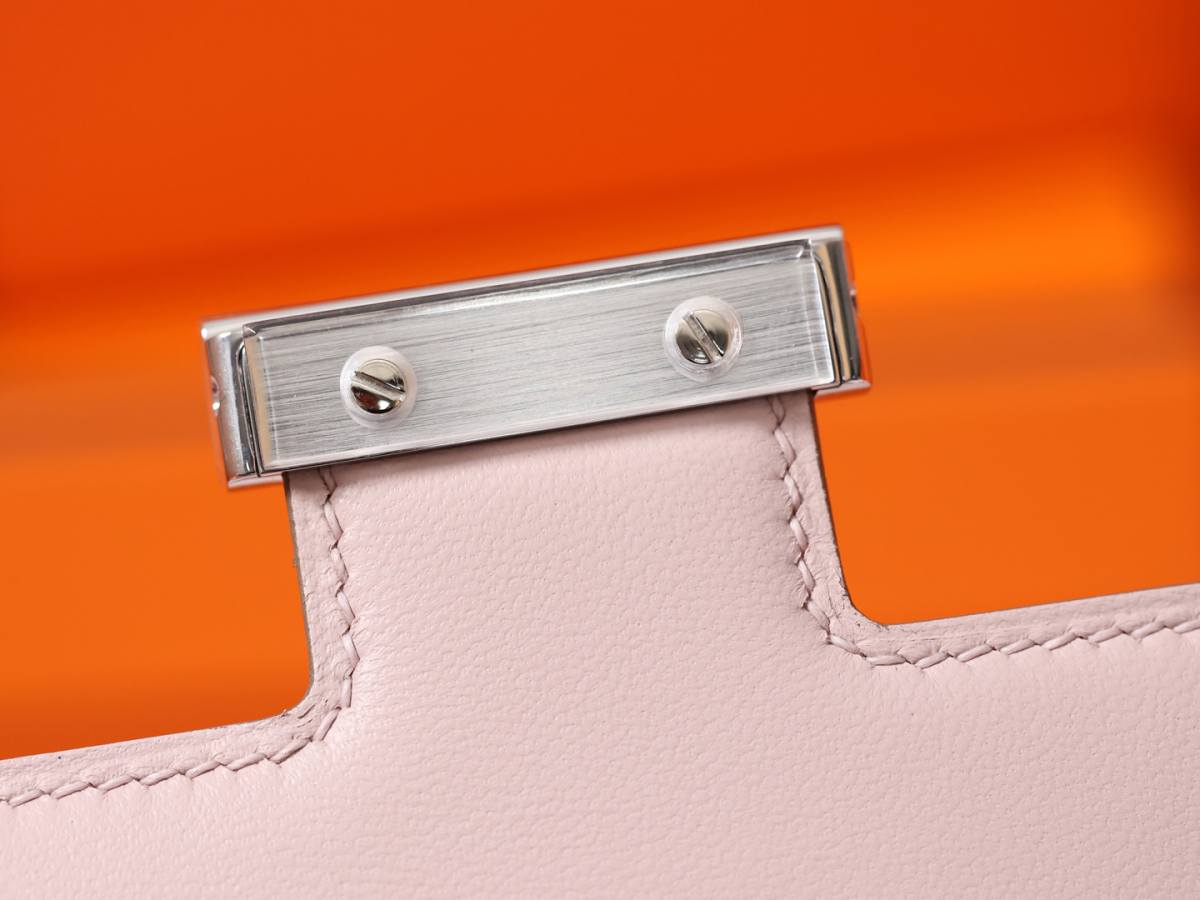 Shebag handmade Hermes Constance 19 Chèvre goatskin Rose Sakura Mauve bag review(Jan 2026 updated)-Best Quality designer Bag Review, and online shopping, designer bag ru