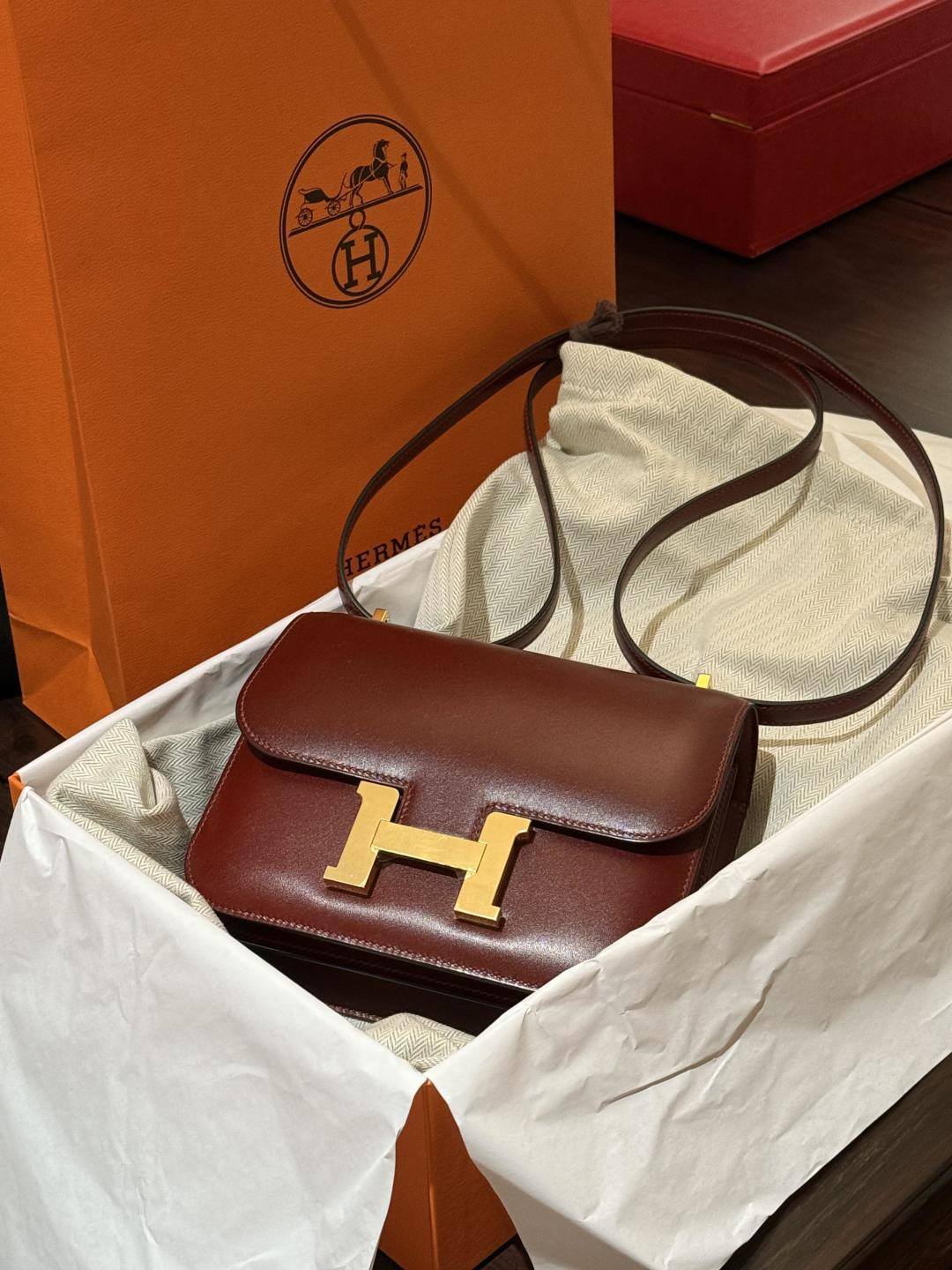 Shebag handmade Hermes Constance 19 box leather bag review(Jan 2026 updated)-Best Quality designer Bag Review, and online shopping, designer bag ru
