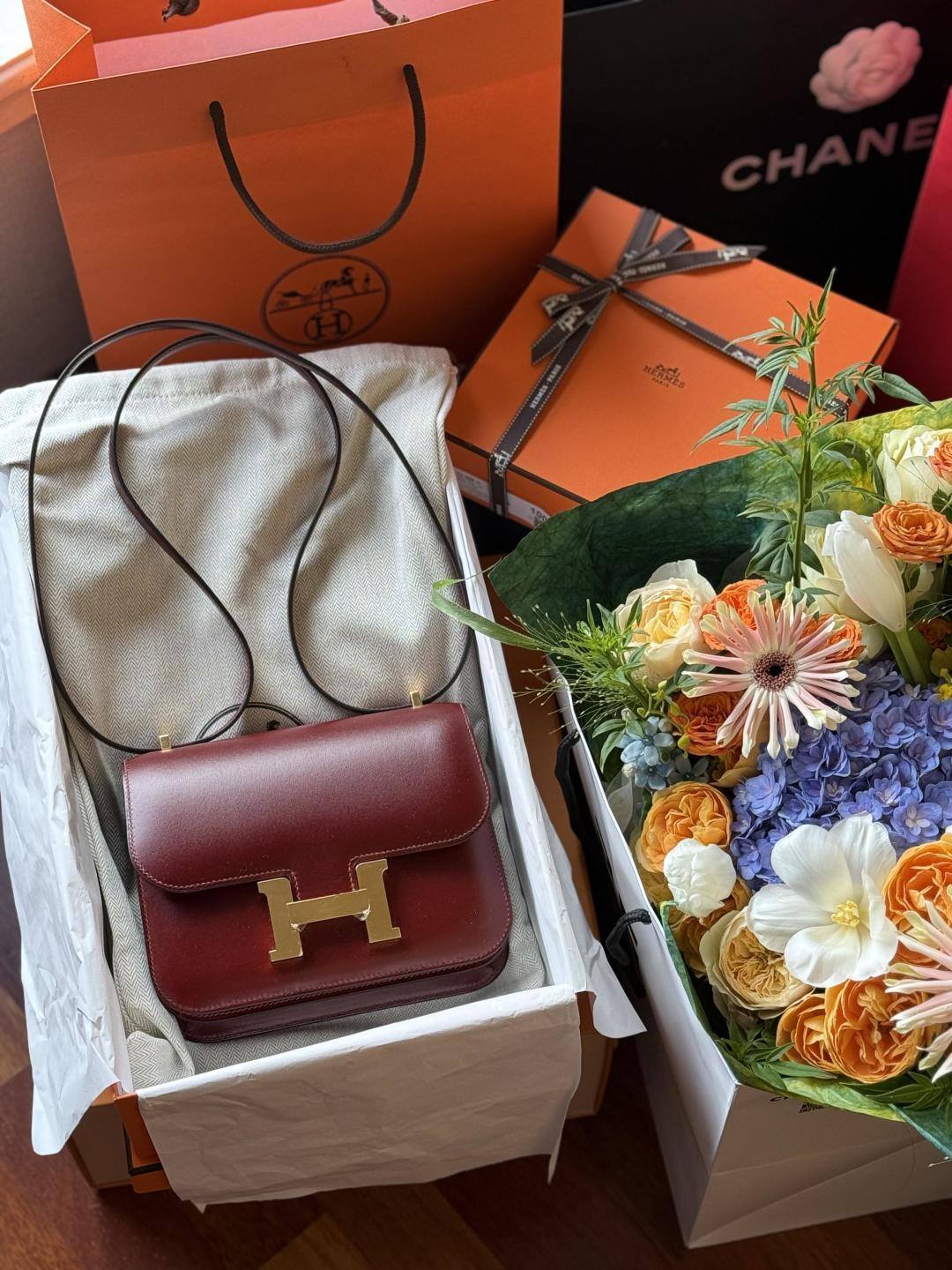 Shebag handmade Hermes Constance 19 box leather bag review(Jan 2026 updated)-Best Quality designer Bag Review, and online shopping, designer bag ru