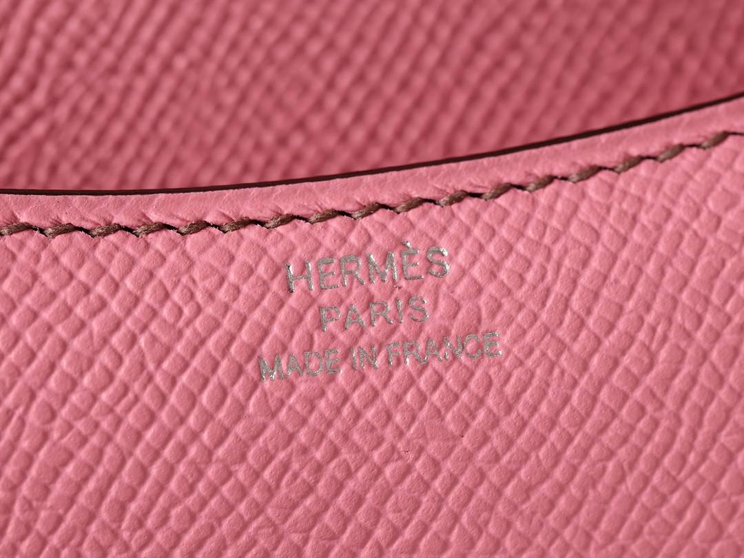 Shebag top replica handmade Hermes Constance 19 bag pink Epsom leather(Jan 2026 updated)-Best Quality designer Bag Review, and online shopping, designer bag ru