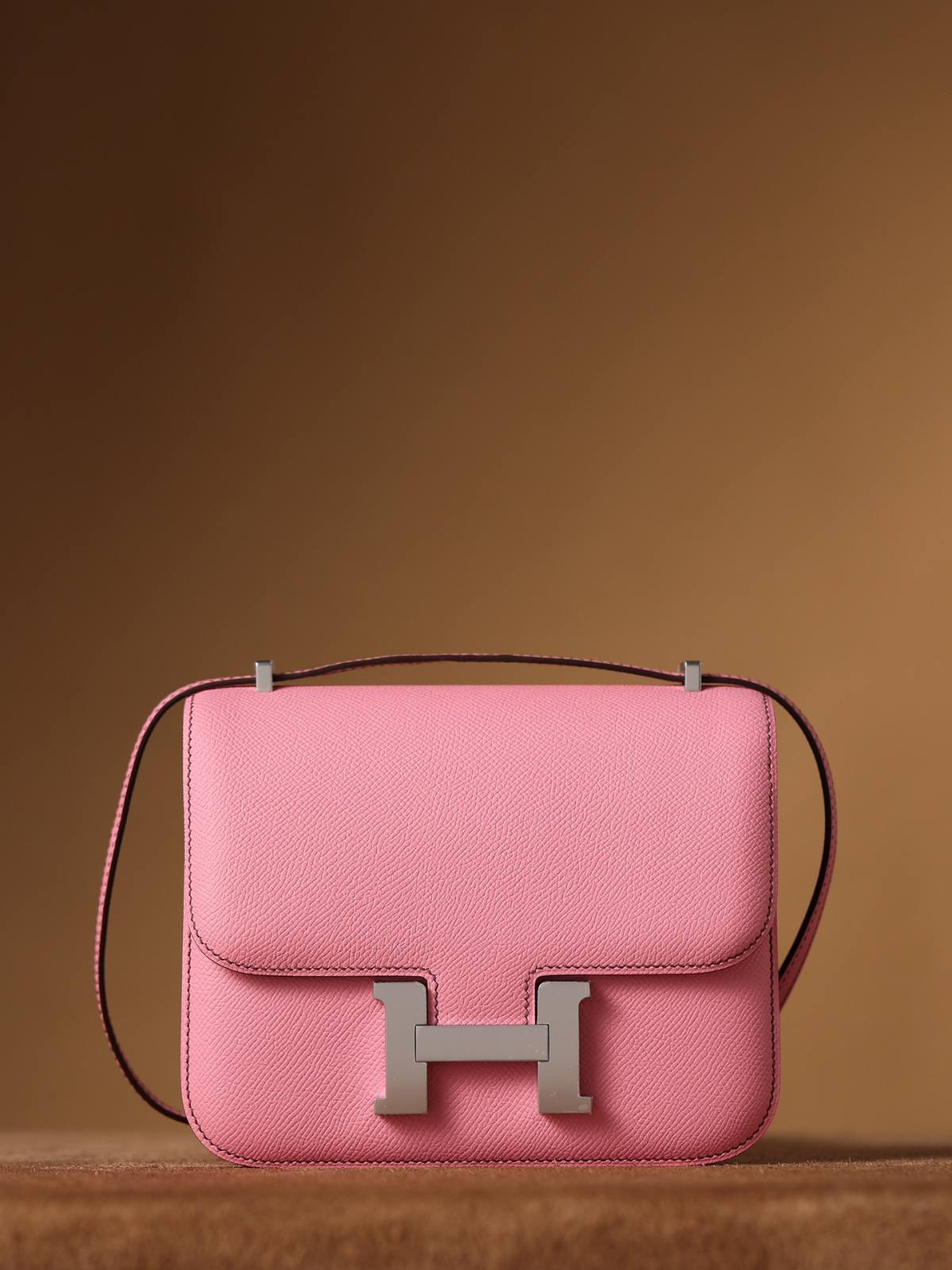 Shebag top replica handmade Hermes Constance 19 bag pink Epsom leather(Jan 2026 updated)-Best Quality designer Bag Review, and online shopping, designer bag ru