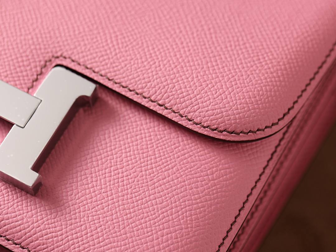 Shebag top replica handmade Hermes Constance 19 bag pink Epsom leather(Jan 2026 updated)-Best Quality designer Bag Review, and online shopping, designer bag ru