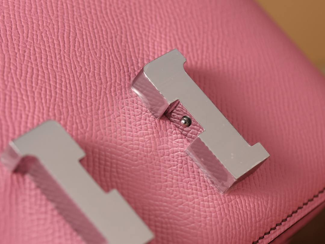 Shebag top replica handmade Hermes Constance 19 bag pink Epsom leather(Jan 2026 updated)-Best Quality designer Bag Review, and online shopping, designer bag ru
