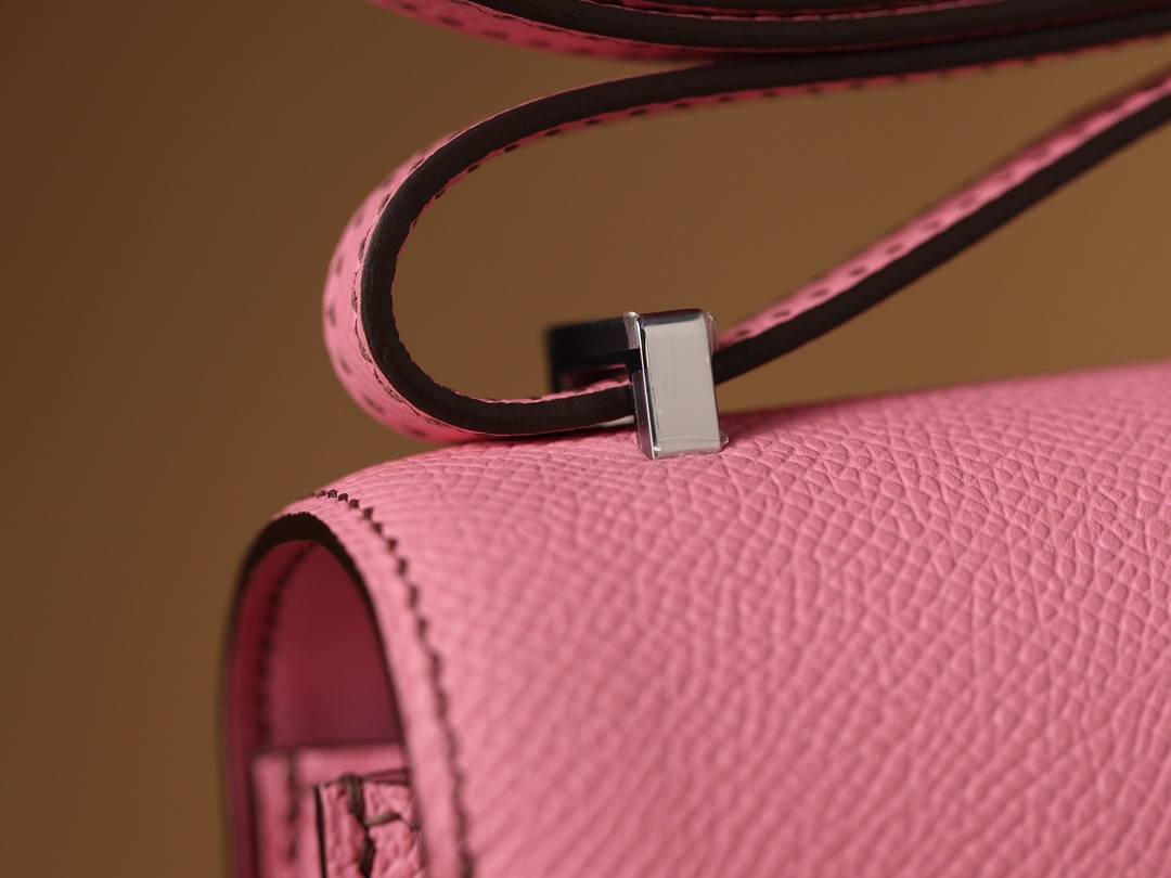 Shebag top replica handmade Hermes Constance 19 bag pink Epsom leather(Jan 2026 updated)-Best Quality designer Bag Review, and online shopping, designer bag ru