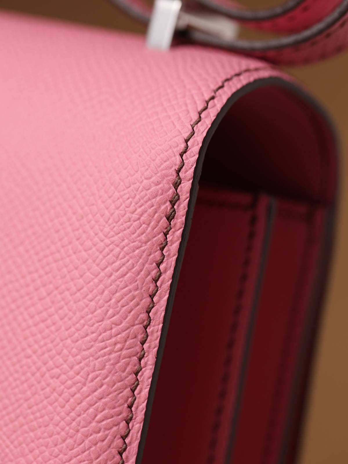 Shebag top replica handmade Hermes Constance 19 bag pink Epsom leather(Jan 2026 updated)-Best Quality designer Bag Review, and online shopping, designer bag ru