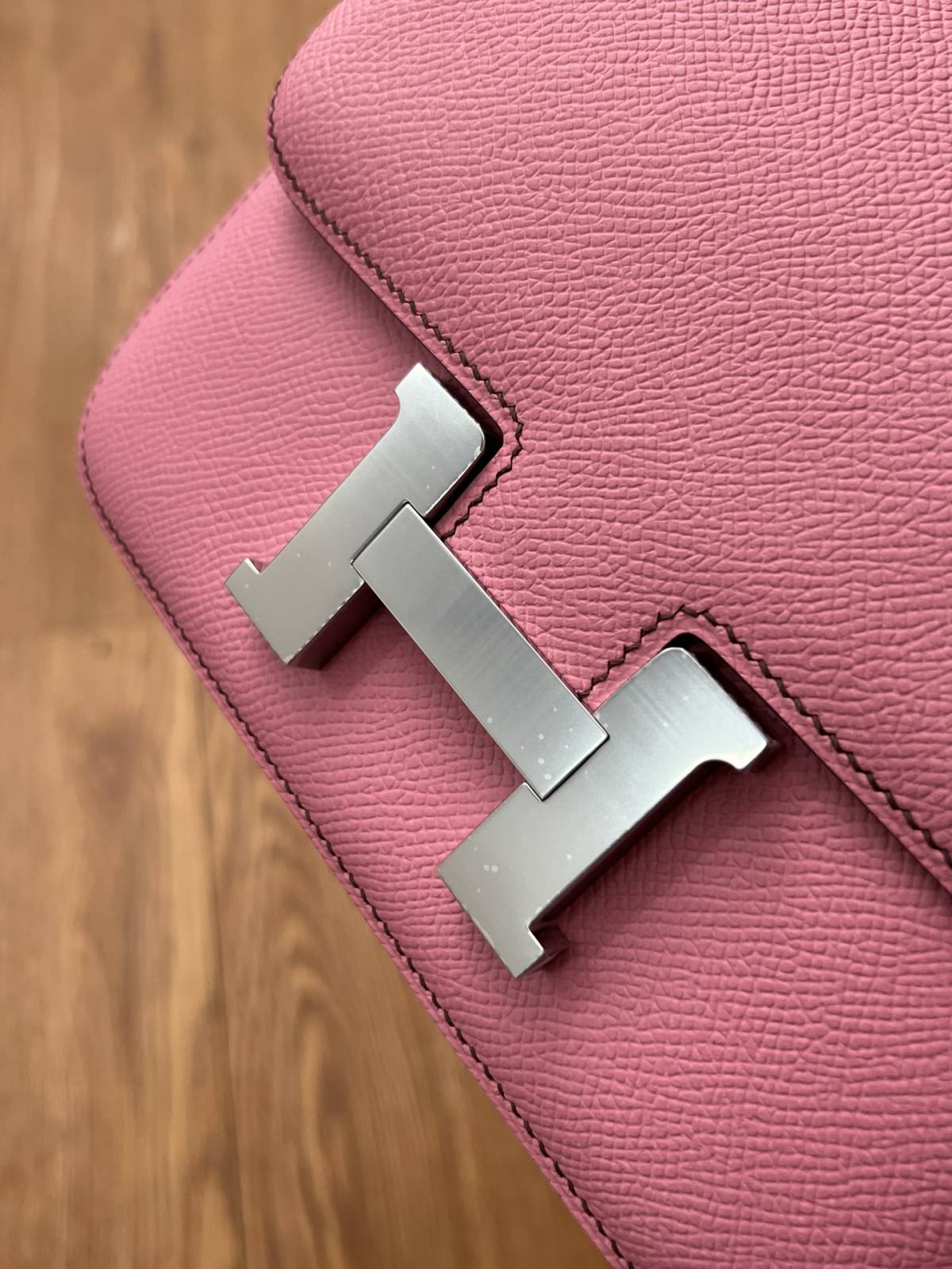 Shebag top replica handmade Hermes Constance 19 bag pink Epsom leather(Jan 2026 updated)-Best Quality designer Bag Review, and online shopping, designer bag ru