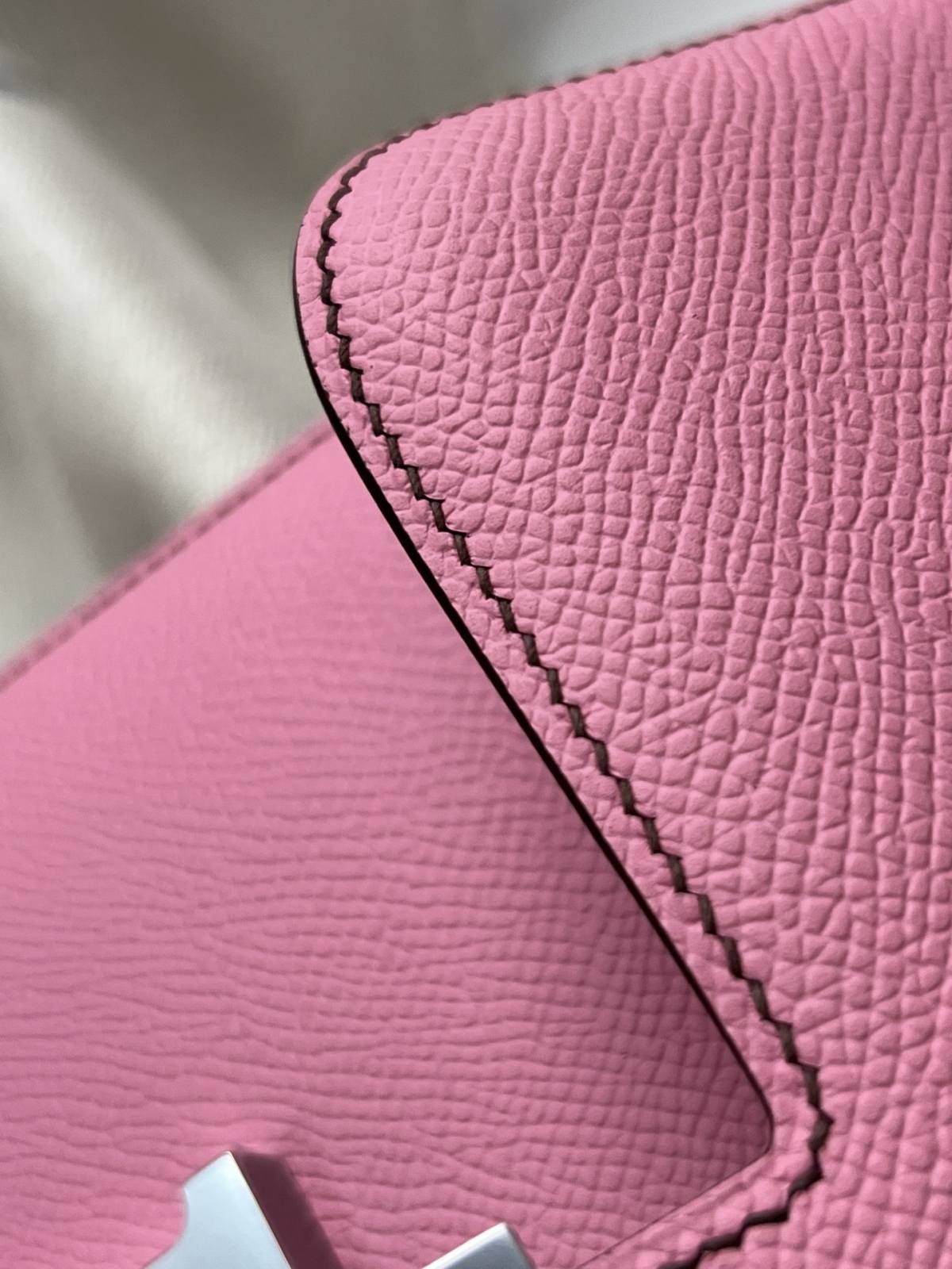 Shebag top replica handmade Hermes Constance 19 bag pink Epsom leather(Jan 2026 updated)-Best Quality designer Bag Review, and online shopping, designer bag ru