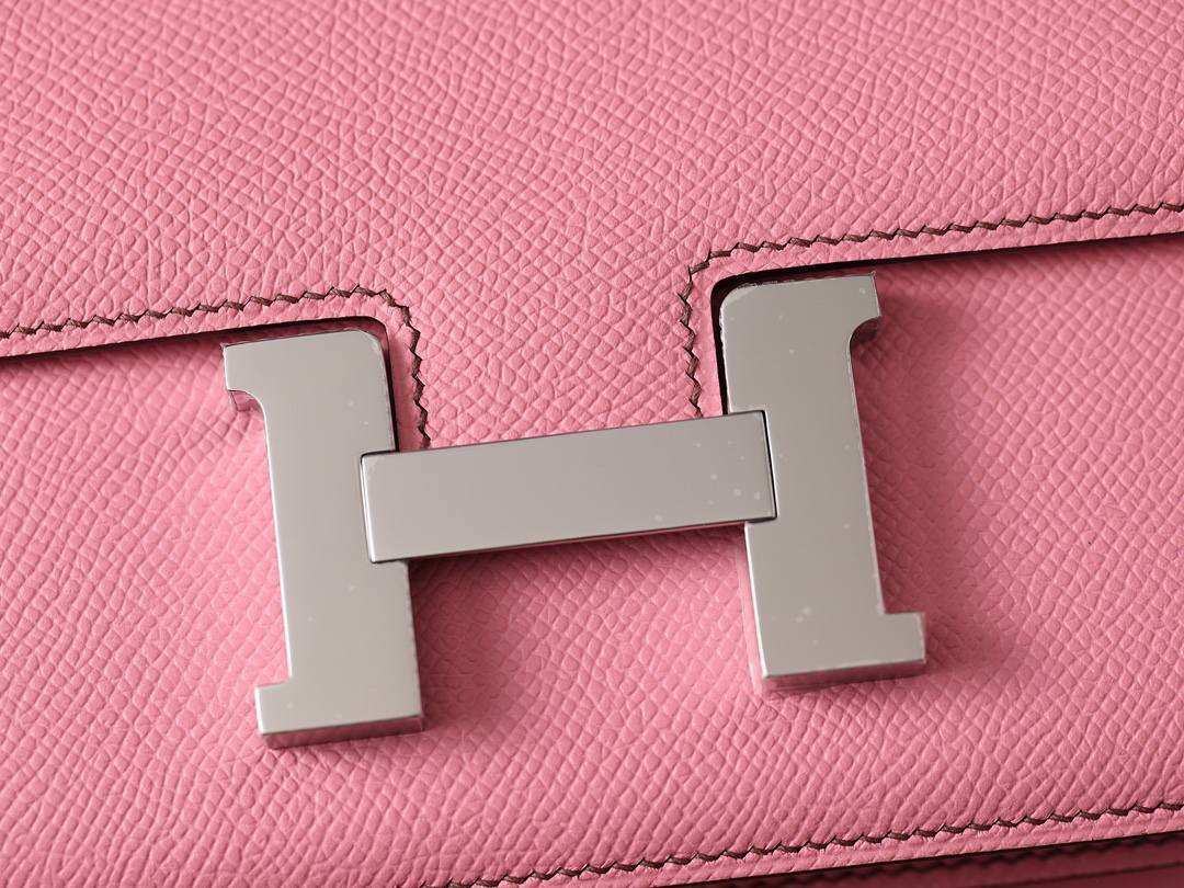 Shebag top replica handmade Hermes Constance 19 bag pink Epsom leather(Jan 2026 updated)-Best Quality designer Bag Review, and online shopping, designer bag ru