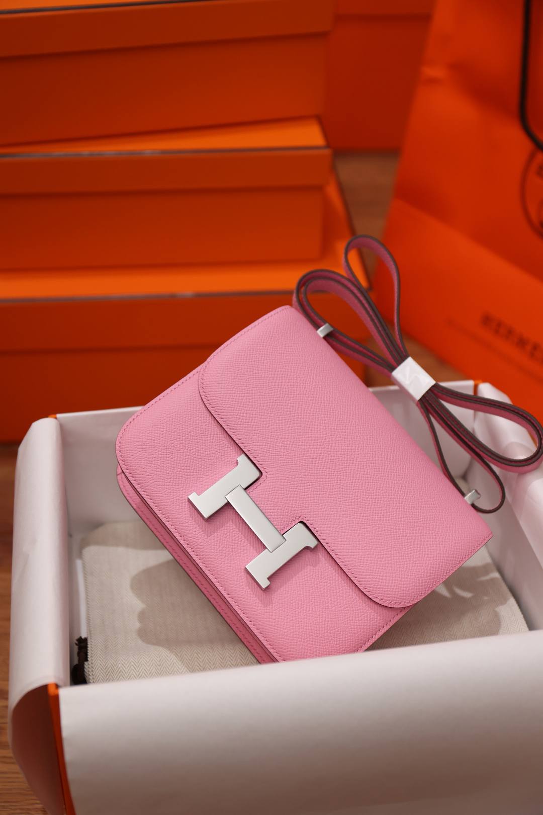 Shebag handmade Hermes Constance 19 pink epsom bag review(Jan 2026 updated)-Best Quality designer Bag Review, and online shopping, designer bag ru