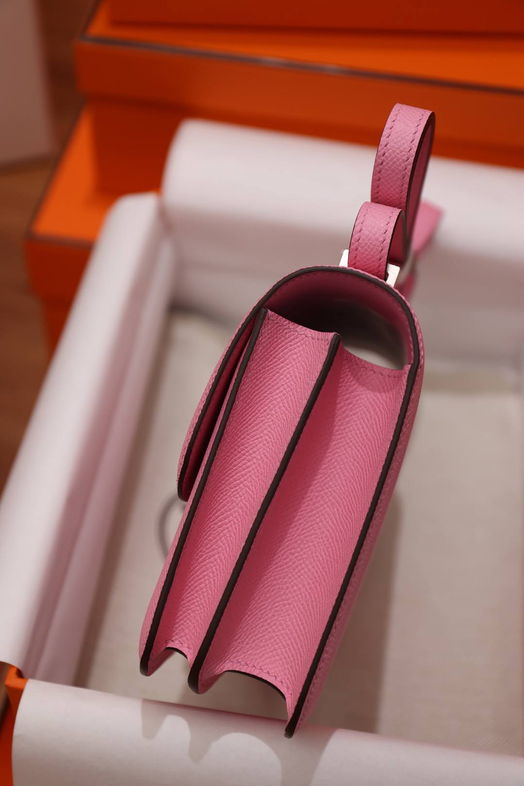 Shebag handmade Hermes Constance 19 pink epsom bag review(Jan 2026 updated)-Best Quality designer Bag Review, and online shopping, designer bag ru