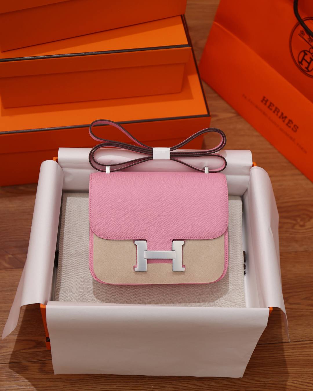 Shebag handmade Hermes Constance 19 pink epsom bag review(Jan 2026 updated)-Best Quality designer Bag Review, and online shopping, designer bag ru
