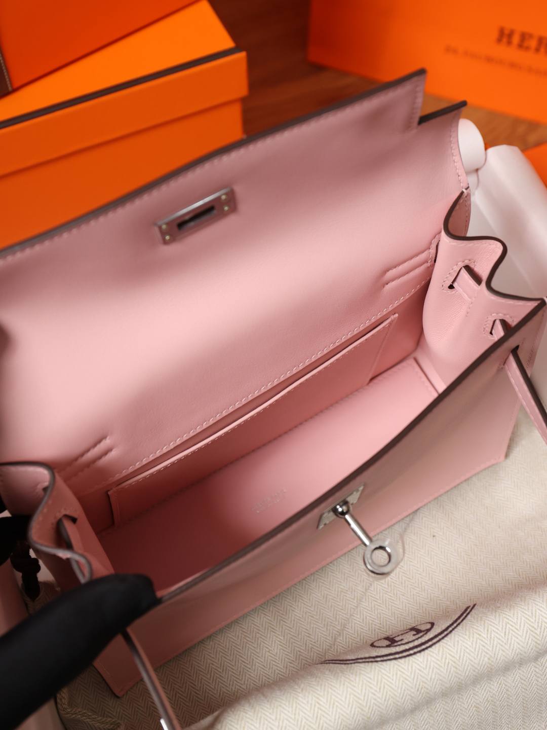 Shebag handmade Hermes Dance bag in Swift leather pink (Jan 2026 updated)-Best Quality designer Bag Review, and online shopping, designer bag ru