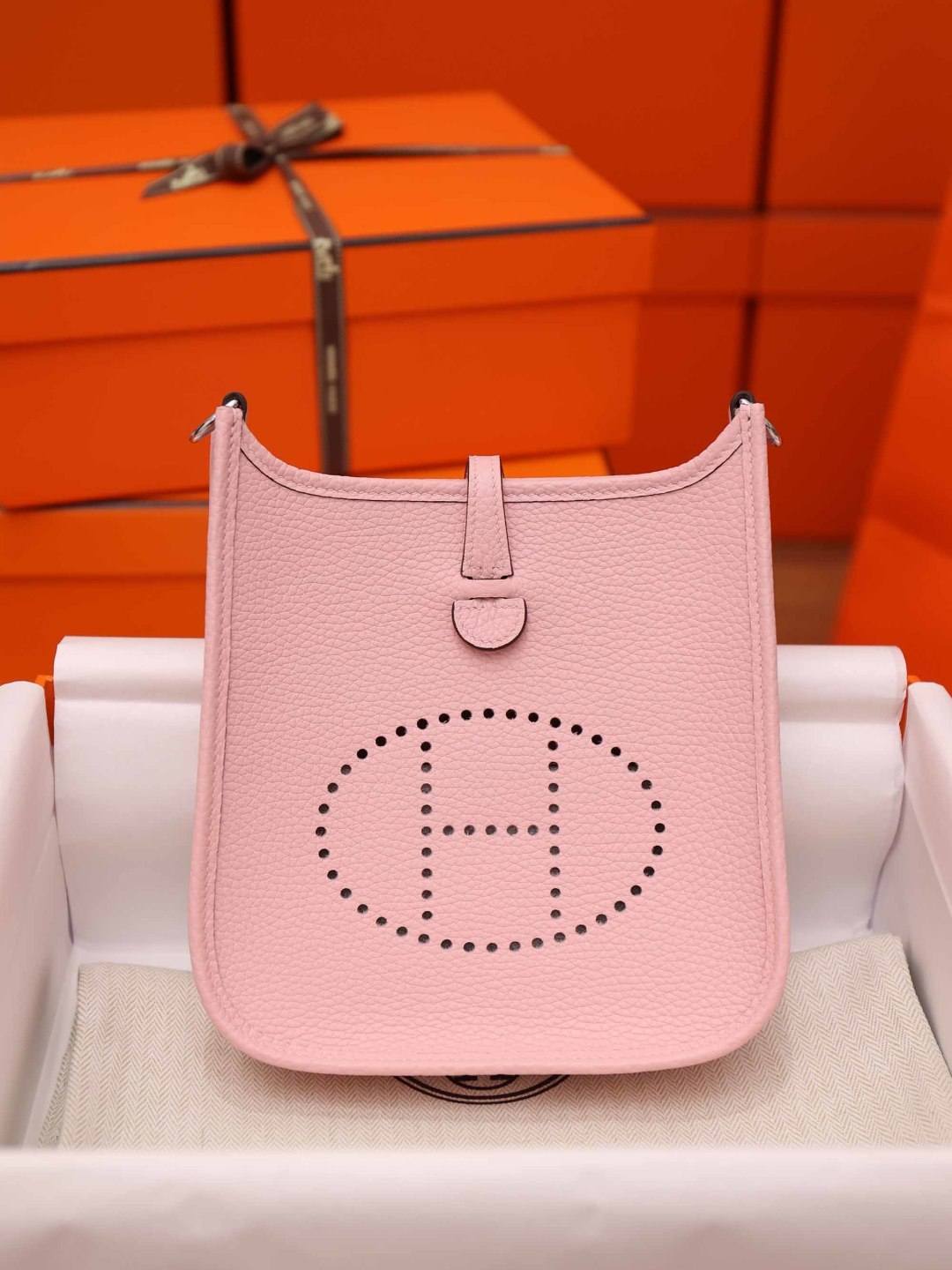 Shebag handmade Hermes Evelyne 19 bag in togo pink (Jan 2026 updated)-Best Quality designer Bag Review, and online shopping, designer bag ru
