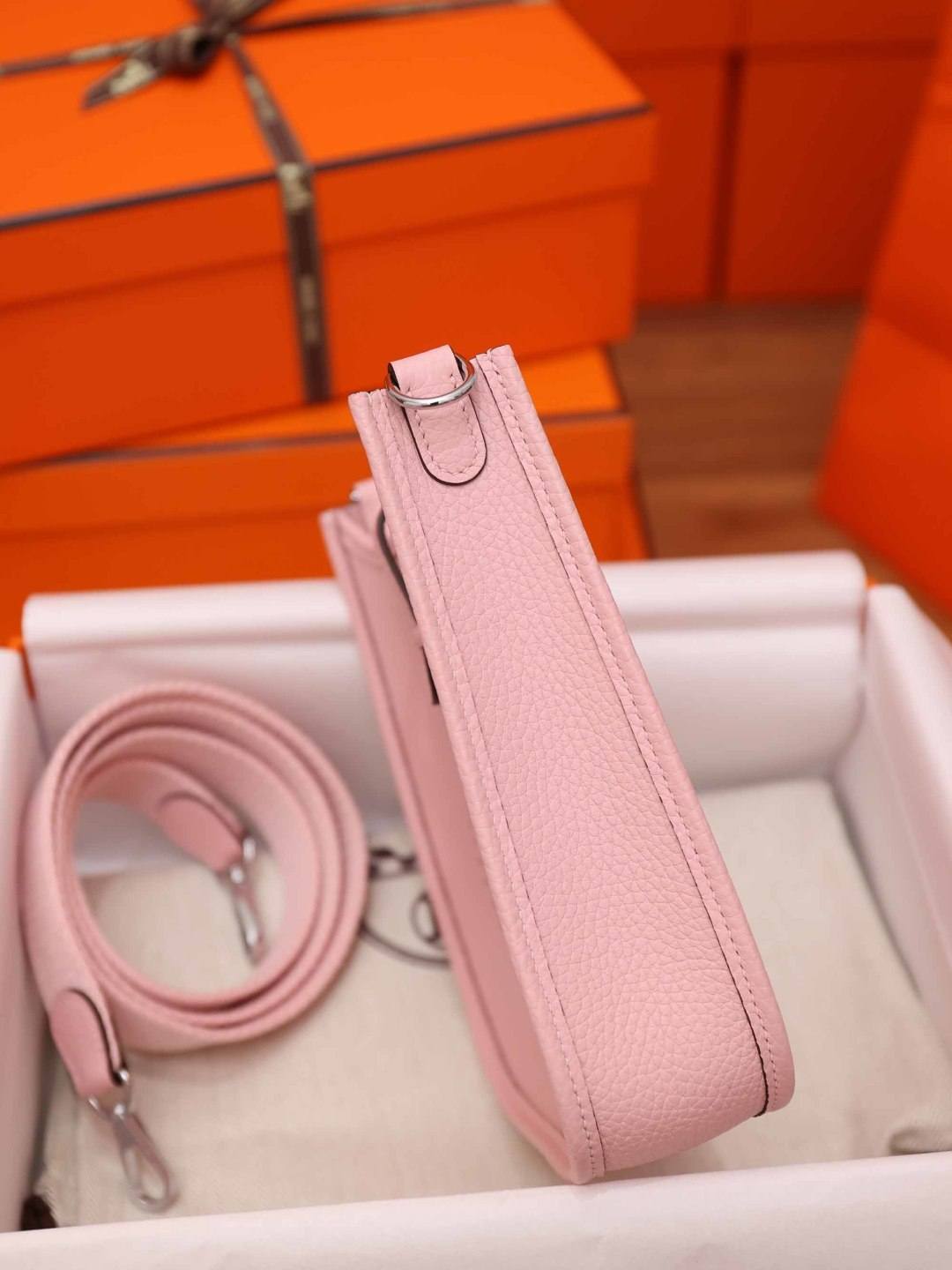 Shebag handmade Hermes Evelyne 19 bag in togo pink (Jan 2026 updated)-Best Quality designer Bag Review, and online shopping, designer bag ru