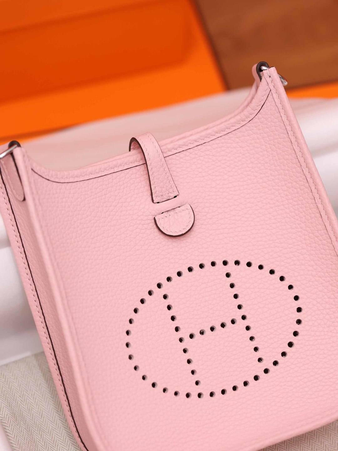 Shebag handmade Hermes Evelyne 19 bag in togo pink (Jan 2026 updated)-Best Quality designer Bag Review, and online shopping, designer bag ru