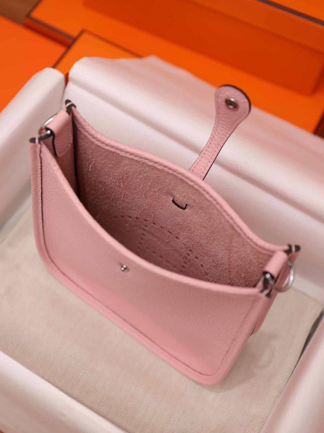 Shebag handmade Hermes Evelyne 19 bag in togo pink (Jan 2026 updated)-Best Quality designer Bag Review, and online shopping, designer bag ru