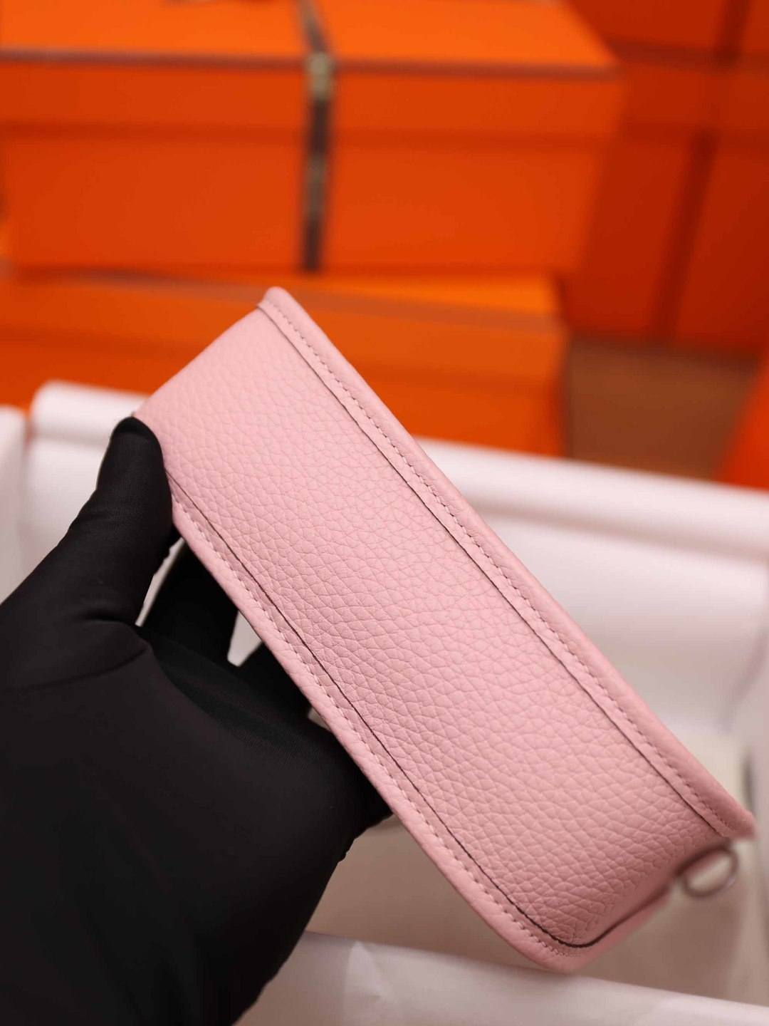 Shebag handmade Hermes Evelyne 19 bag in togo pink (Jan 2026 updated)-Best Quality designer Bag Review, and online shopping, designer bag ru