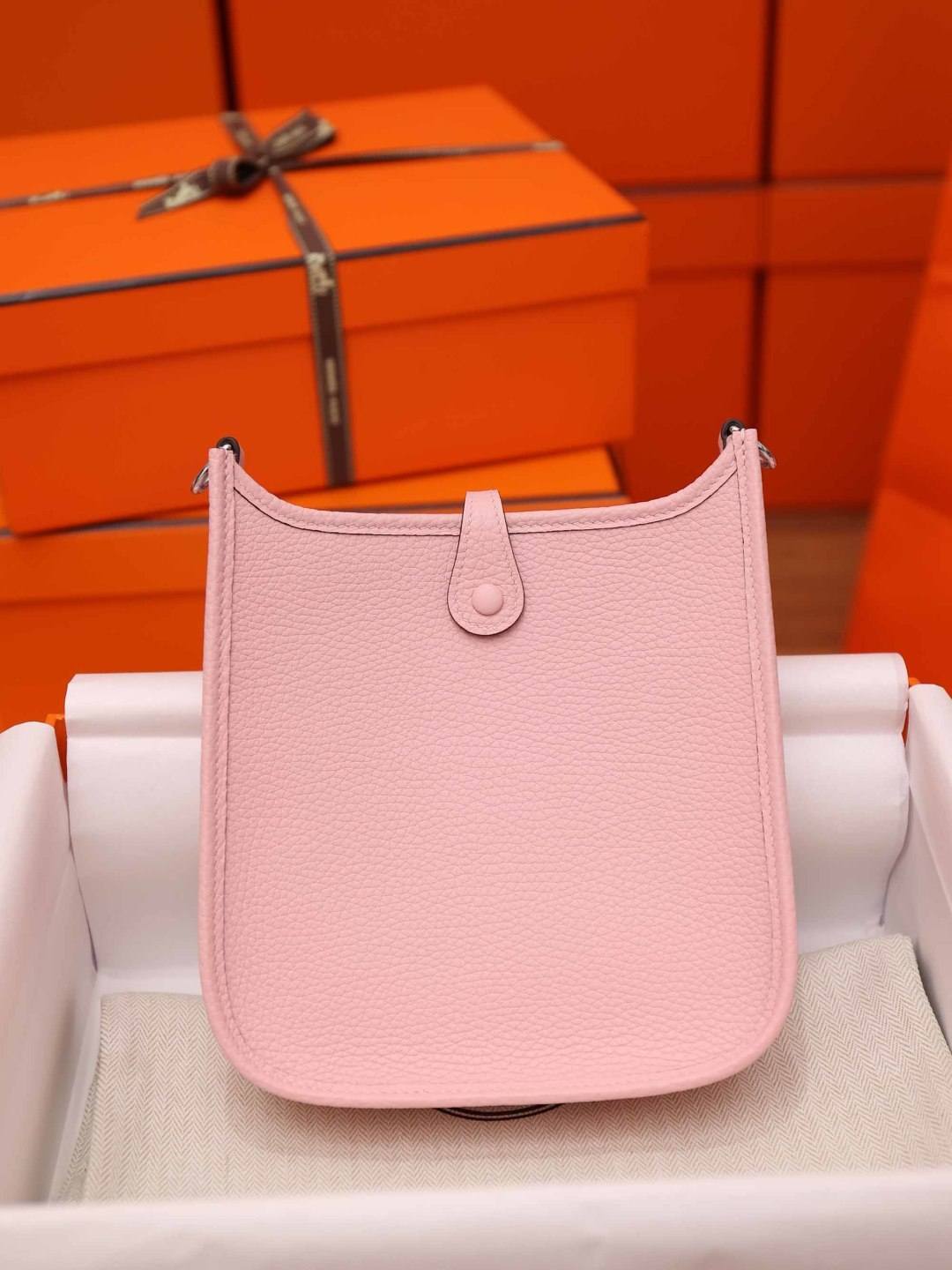 Shebag handmade Hermes Evelyne 19 bag in togo pink (Jan 2026 updated)-Best Quality designer Bag Review, and online shopping, designer bag ru