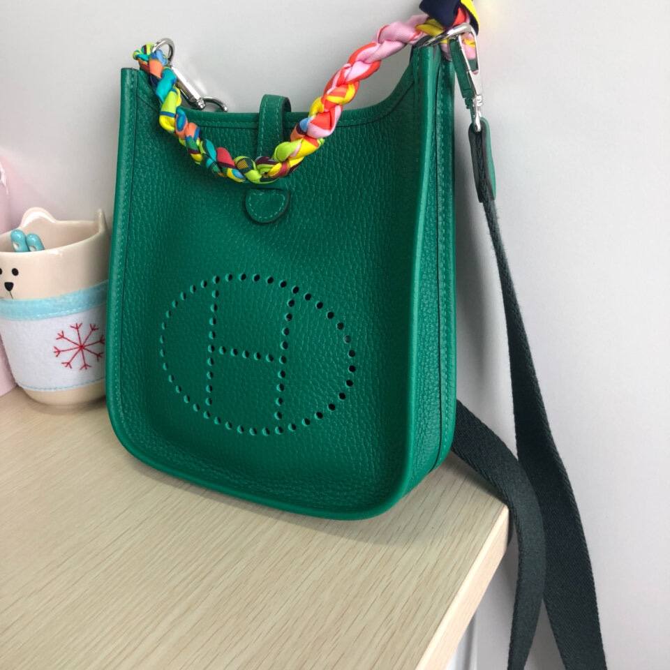 Shebag handmade Hermes Evelyne 19 new green color (Feb 2026 updated)-Best Quality designer Bag Review, and online shopping, designer bag ru Shebag handmade Hermes Evelyne 19 new green color (Feb 2026 updated)-Best Quality designer Bag Review, and online shopping, designer bag ru
