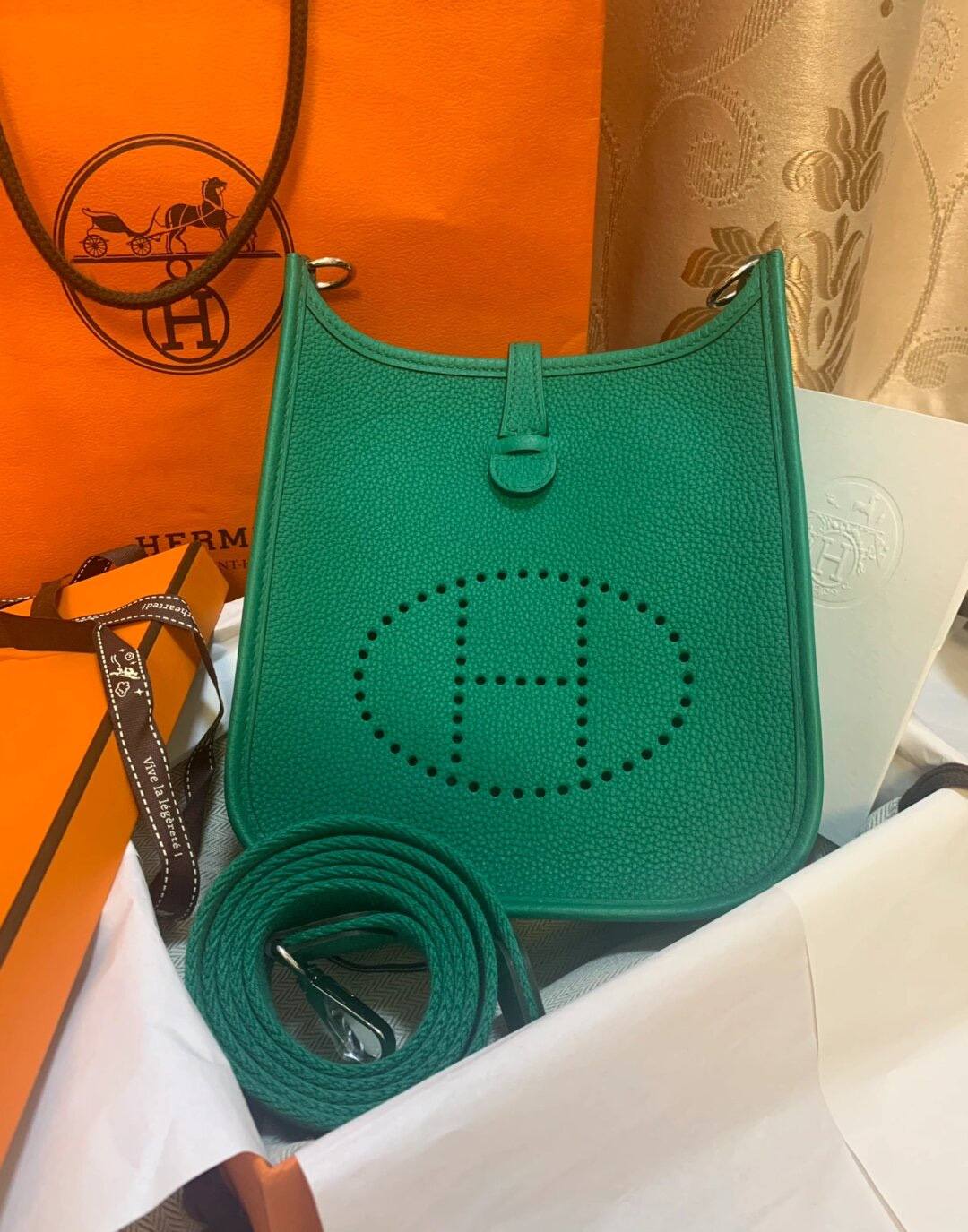 Shebag handmade Hermes Evelyne 19 new green color (Feb 2026 updated)-Best Quality designer Bag Review, and online shopping, designer bag ru Shebag handmade Hermes Evelyne 19 new green color (Feb 2026 updated)-Best Quality designer Bag Review, and online shopping, designer bag ru