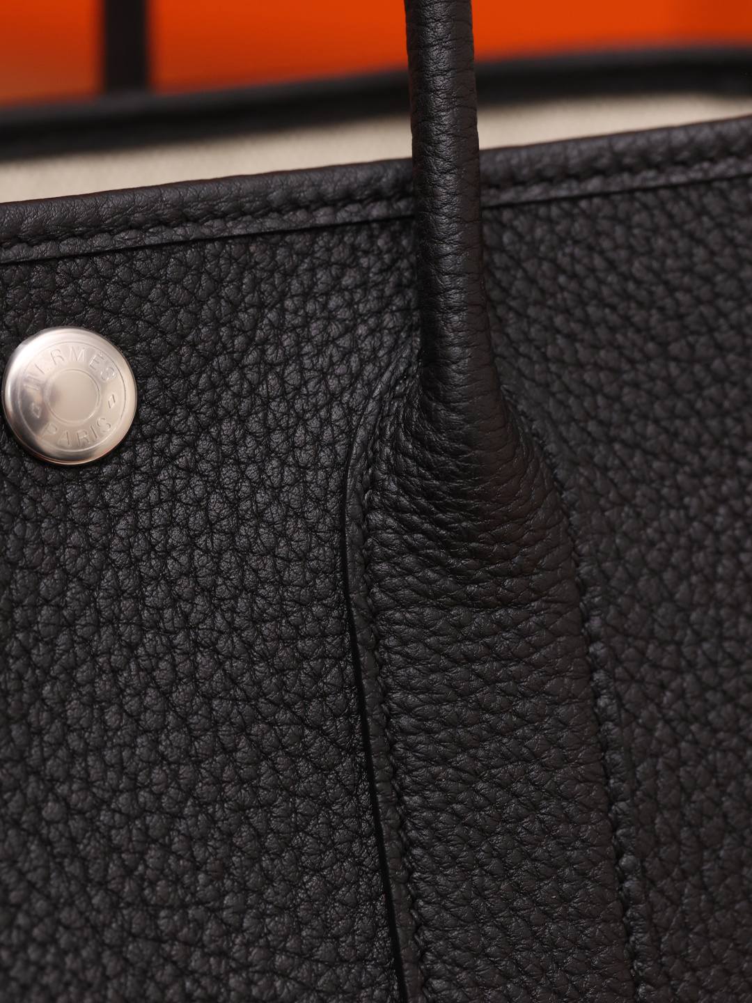 Shebag Hermes handmade Garden 23 bag in togo black (Feb 2026 updated)-Best Quality designer Bag Review, and online shopping, designer bag ru