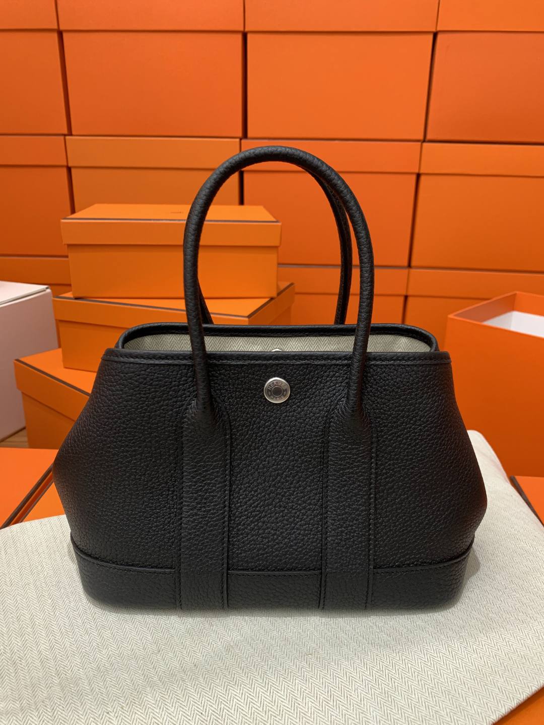 Shebag Hermes handmade Garden 23 bag in togo black (Feb 2026 updated)-Best Quality designer Bag Review, and online shopping, designer bag ru