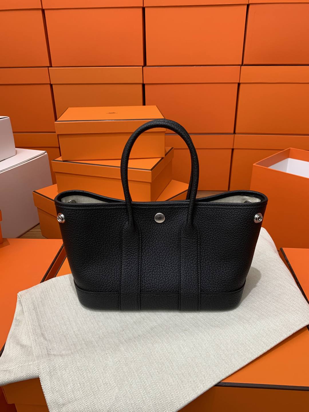 Shebag Hermes handmade Garden 23 bag in togo black (Feb 2026 updated)-Best Quality designer Bag Review, and online shopping, designer bag ru