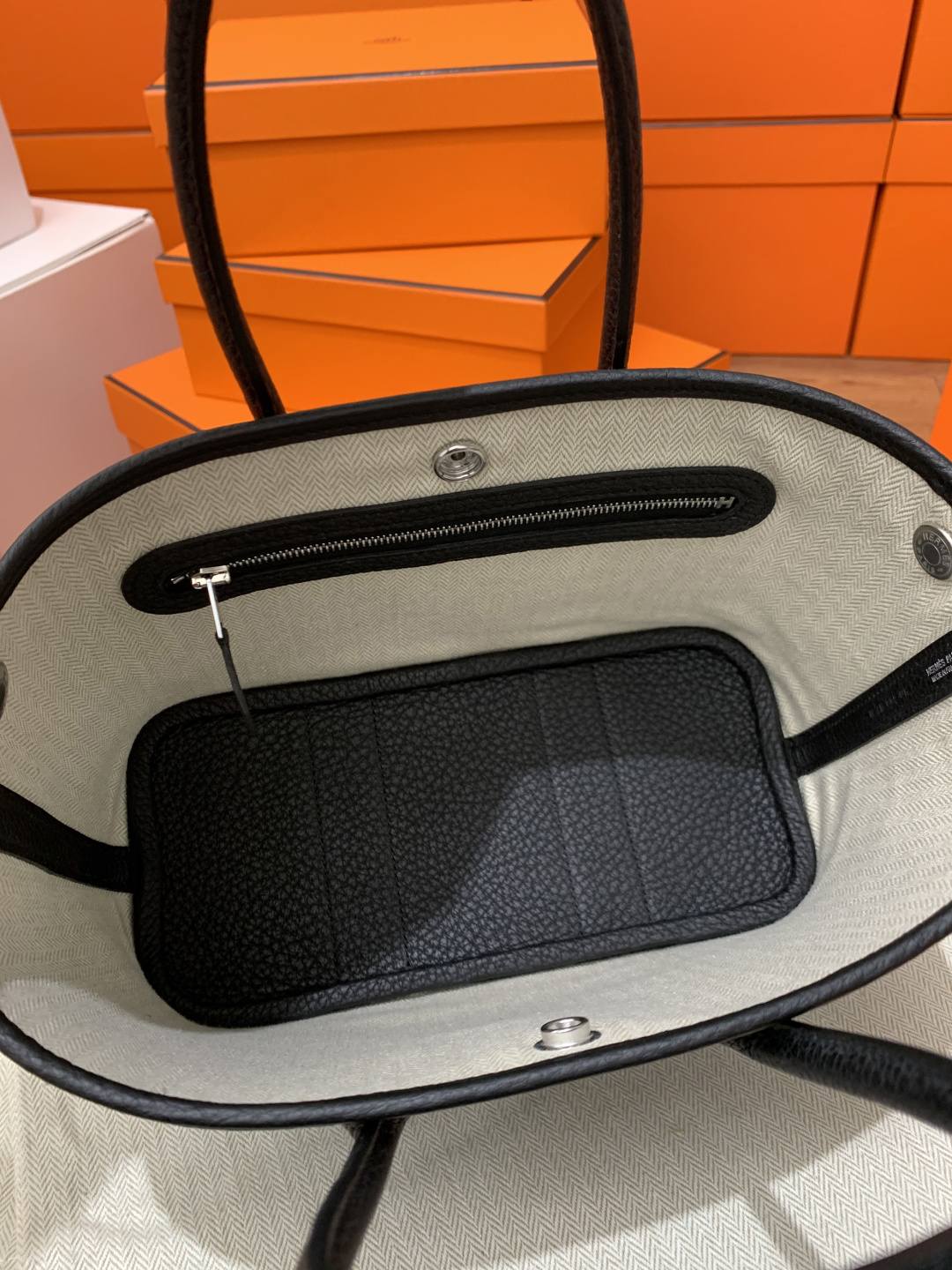 Shebag Hermes handmade Garden 23 bag in togo black (Feb 2026 updated)-Best Quality designer Bag Review, and online shopping, designer bag ru