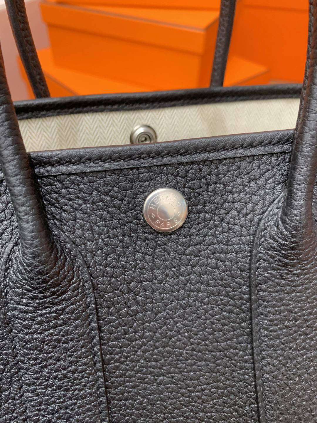 Shebag Hermes handmade Garden 23 bag in togo black (Feb 2026 updated)-Best Quality designer Bag Review, and online shopping, designer bag ru