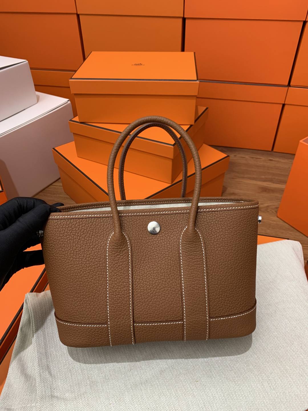 Shebag handmade Hermes Garden 23 bag in grey review(Feb 2026 updated)-Best Quality designer Bag Review, and online shopping, designer bag ru