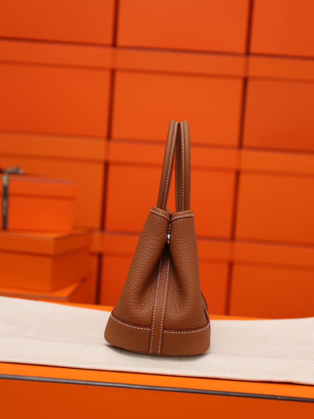 Shebag handmade Hermes Garden 23 bag in golden brown bag review(Feb 2026 updated)-Best Quality designer Bag Review, and online shopping, designer bag ru