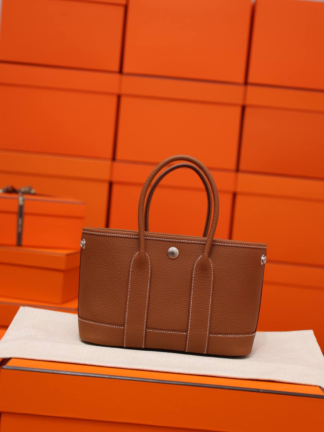 Shebag handmade Hermes Garden 23 bag in golden brown bag review(Feb 2026 updated)-Best Quality designer Bag Review, and online shopping, designer bag ru