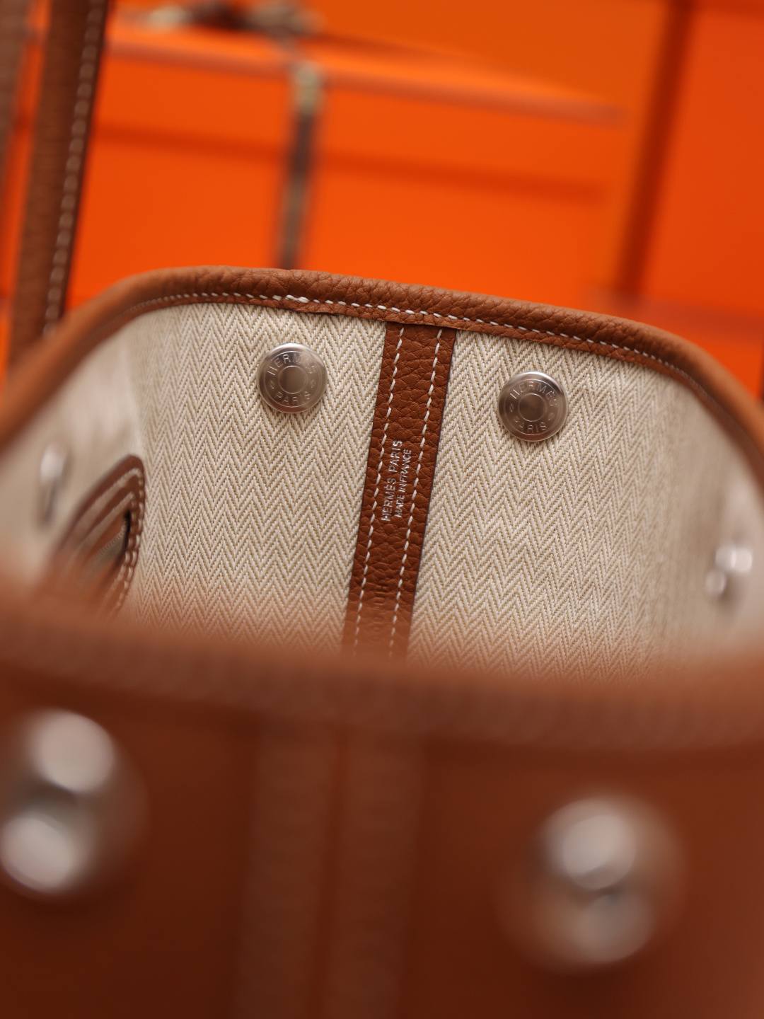 Shebag handmade Hermes Garden 23 bag in golden brown bag review(Feb 2026 updated)-Best Quality designer Bag Review, and online shopping, designer bag ru