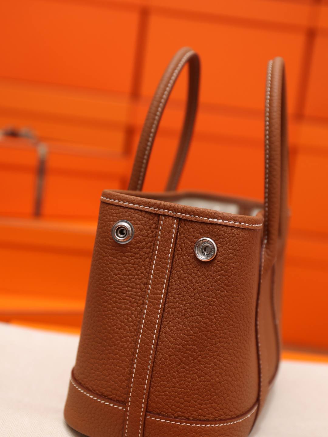 Shebag handmade Hermes Garden 23 bag in golden brown bag review(Feb 2026 updated)-Best Quality designer Bag Review, and online shopping, designer bag ru
