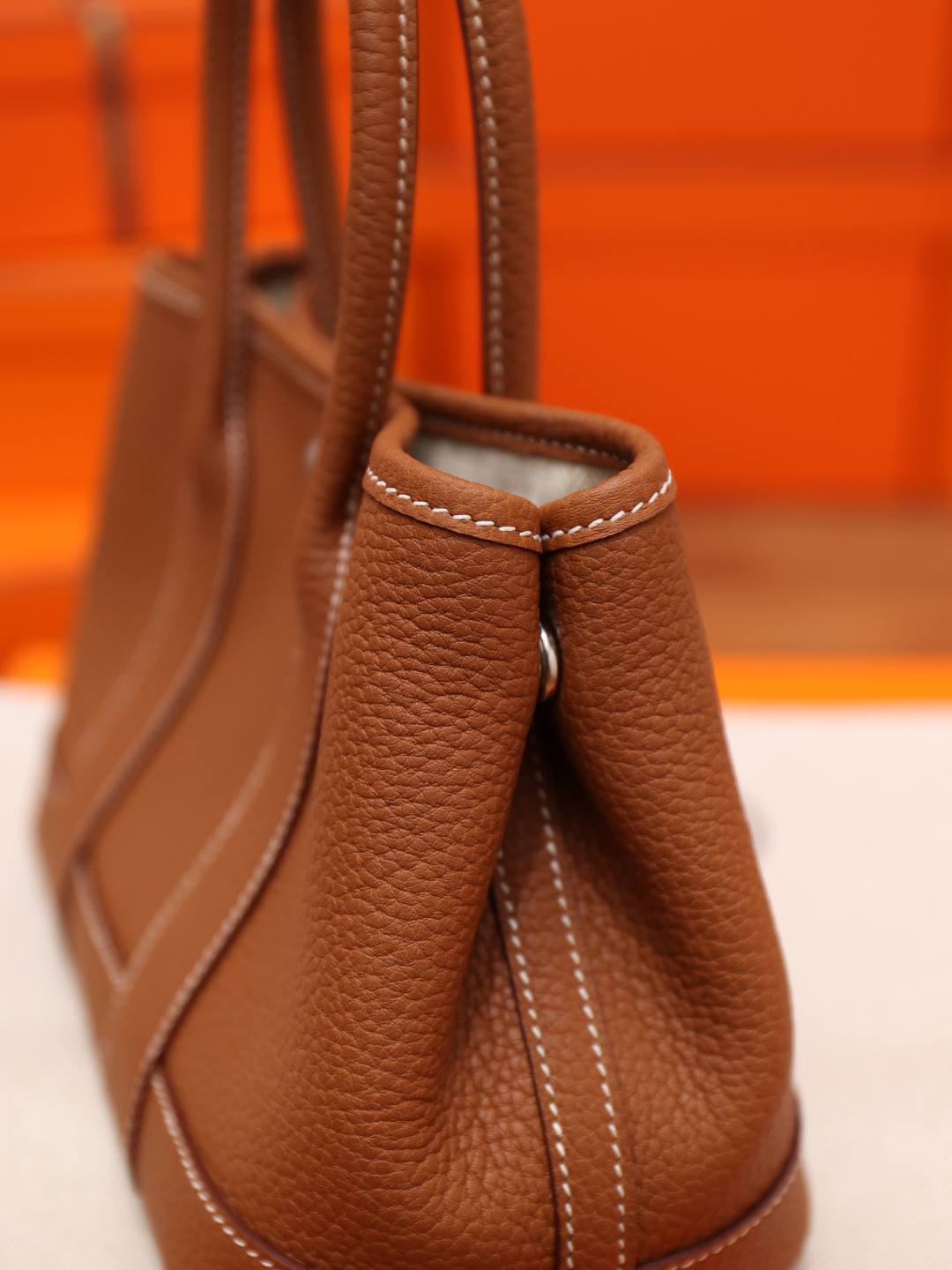 Shebag handmade Hermes Garden 23 bag in golden brown bag review(Feb 2026 updated)-Best Quality designer Bag Review, and online shopping, designer bag ru