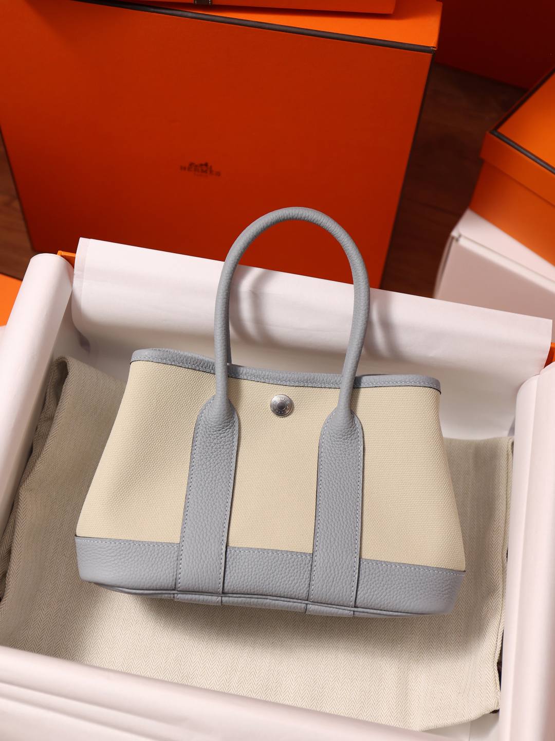 Shebag handmade Hermes Garden Party 23 bag in blue grey togo leather(Feb 2026 updated)-Best Quality designer Bag Review, and online shopping, designer bag ru Shebag handmade Hermes Garden Party 23 bag in blue grey togo leather(Feb 2026 updated)-Best Quality designer Bag Review, and online shopping, designer bag ru