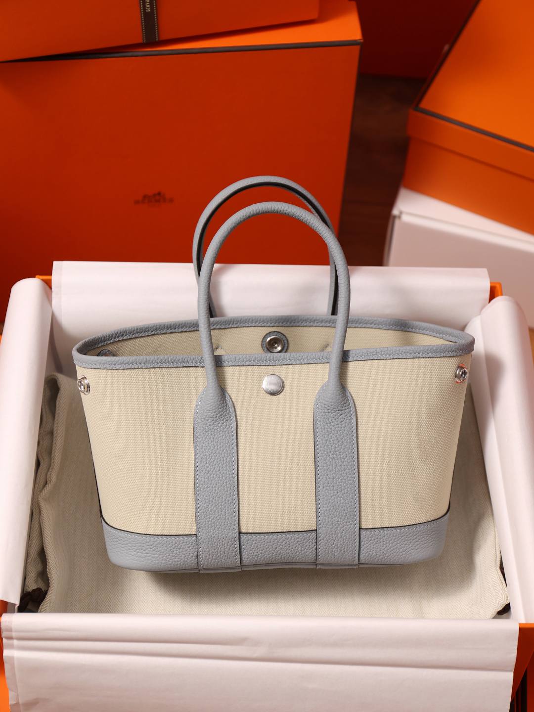 Shebag handmade Hermes Garden Party 23 bag in blue grey togo leather(Feb 2026 updated)-Best Quality designer Bag Review, and online shopping, designer bag ru Shebag handmade Hermes Garden Party 23 bag in blue grey togo leather(Feb 2026 updated)-Best Quality designer Bag Review, and online shopping, designer bag ru