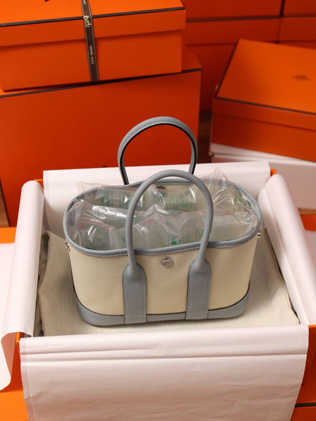 Shebag handmade Hermes Garden Party 23 bag in blue grey togo leather(Feb 2026 updated)-Best Quality designer Bag Review, and online shopping, designer bag ru Shebag handmade Hermes Garden Party 23 bag in blue grey togo leather(Feb 2026 updated)-Best Quality designer Bag Review, and online shopping, designer bag ru