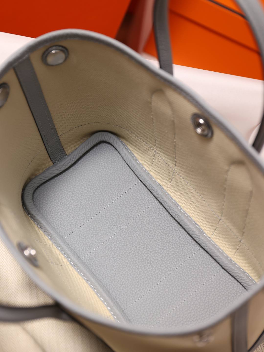 Shebag handmade Hermes Garden Party 23 bag in blue grey togo leather(Feb 2026 updated)-Best Quality designer Bag Review, and online shopping, designer bag ru Shebag handmade Hermes Garden Party 23 bag in blue grey togo leather(Feb 2026 updated)-Best Quality designer Bag Review, and online shopping, designer bag ru