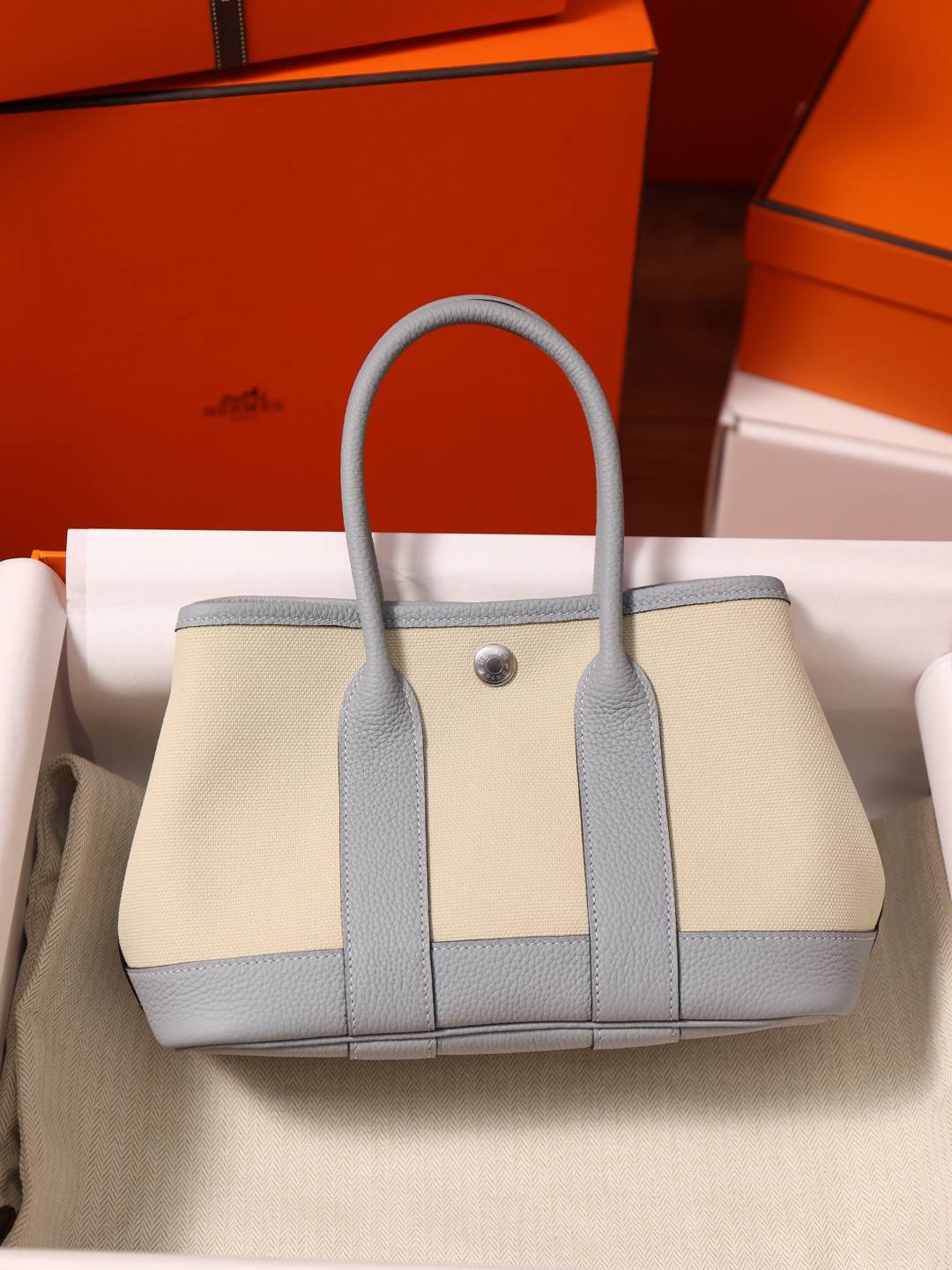 Shebag handmade Hermes Garden Party 23 bag in blue grey togo leather(Feb 2026 updated)-Best Quality designer Bag Review, and online shopping, designer bag ru Shebag handmade Hermes Garden Party 23 bag in blue grey togo leather(Feb 2026 updated)-Best Quality designer Bag Review, and online shopping, designer bag ru