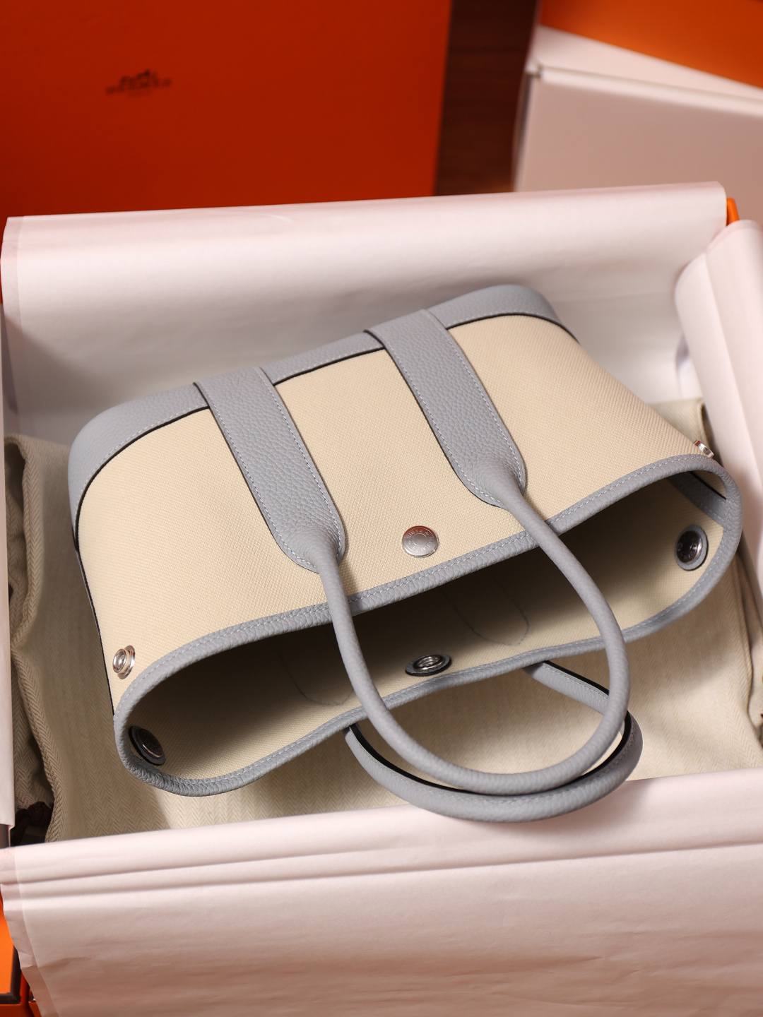 Shebag handmade Hermes Garden Party 23 bag in blue grey togo leather(Feb 2026 updated)-Best Quality designer Bag Review, and online shopping, designer bag ru Shebag handmade Hermes Garden Party 23 bag in blue grey togo leather(Feb 2026 updated)-Best Quality designer Bag Review, and online shopping, designer bag ru